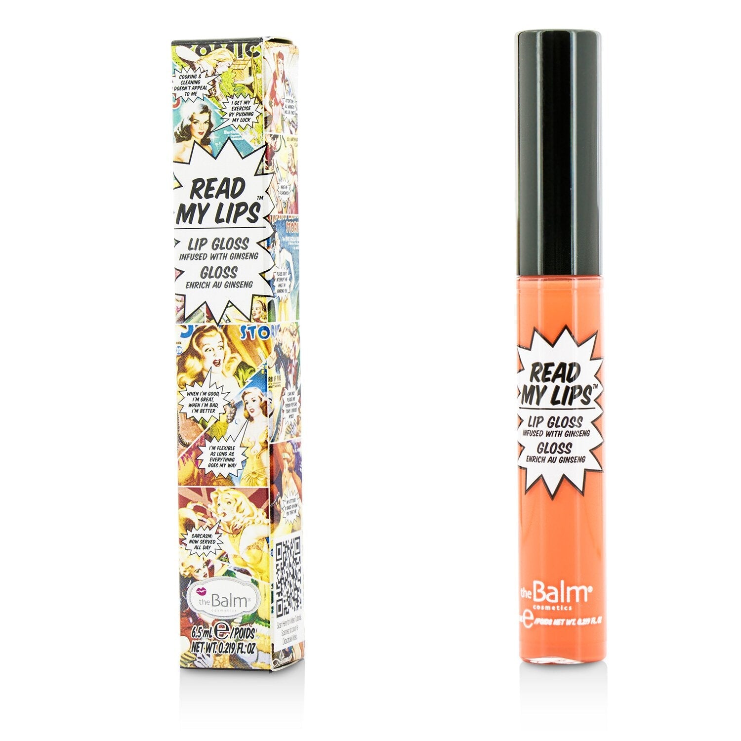 TheBalm Read My Lips (Lip Gloss Infused With Ginseng) - #Ka Bang!  6.5ml/0.219oz