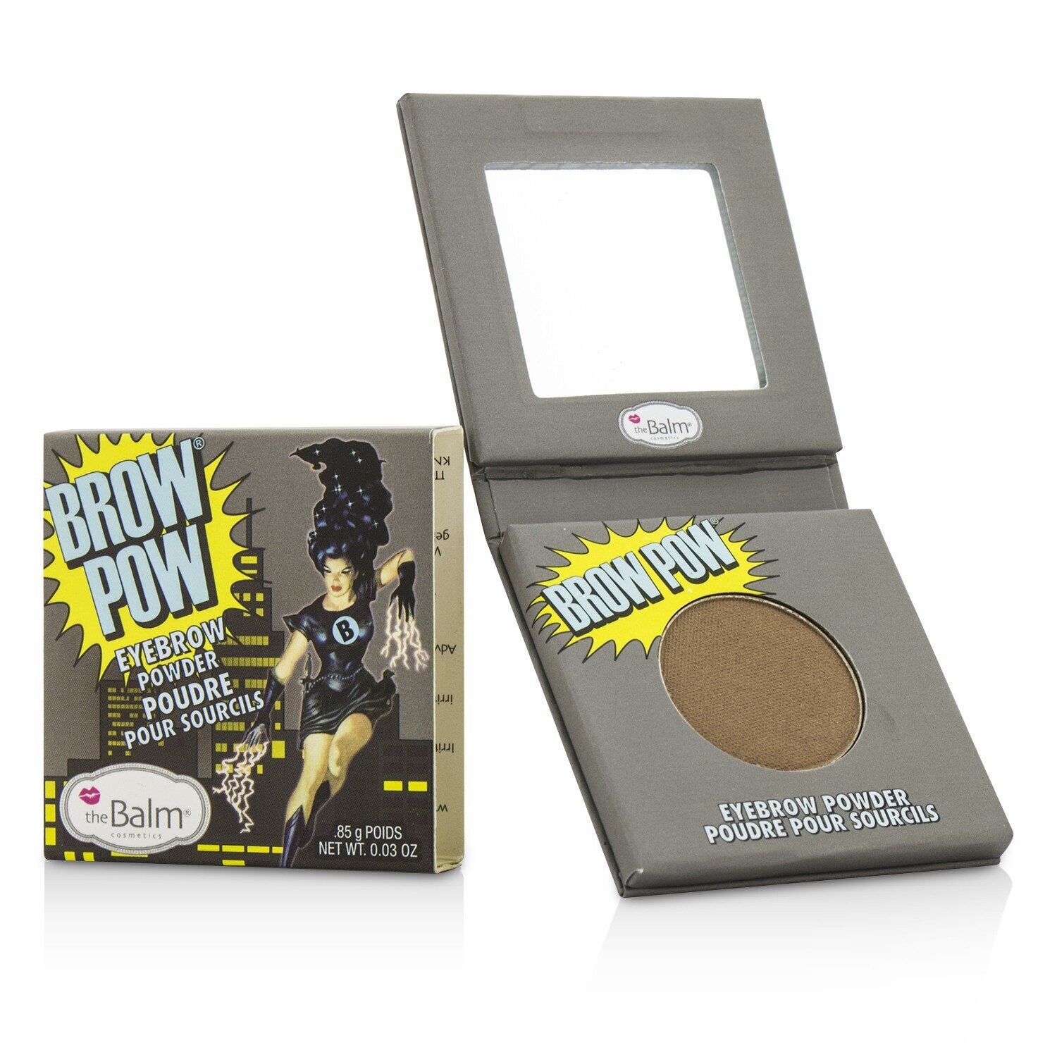 TheBalm BrowPow Eyebrow Powder - #Dark Brown  1.2g/0.04oz