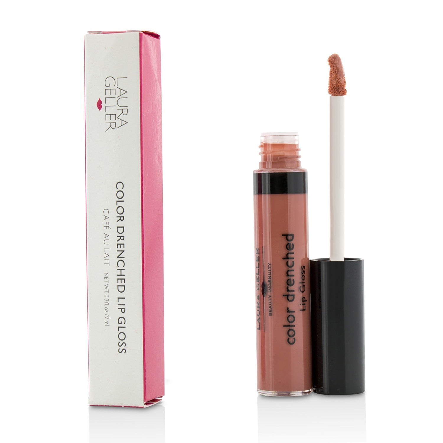 Laura Geller Color Drenched Lip Gloss - #Perked Up Pink  9ml/0.3oz