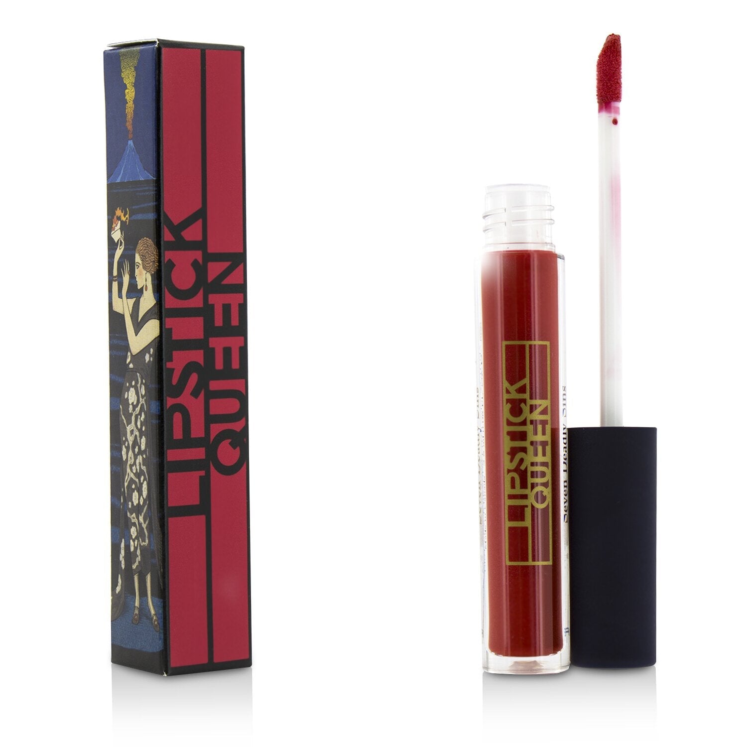 Lipstick Queen Seven Deadly Sins Lip Gloss - # Anger (Fiery Red Coral)  2.5ml/0.08oz