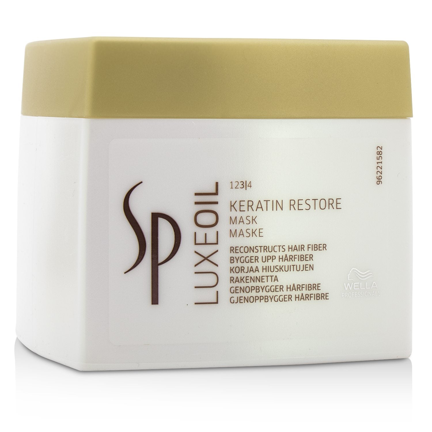 Wella SP Luxe Oil Keratin Restore Mask (Reconstructs Hair Fiber)  400ml/13.5oz