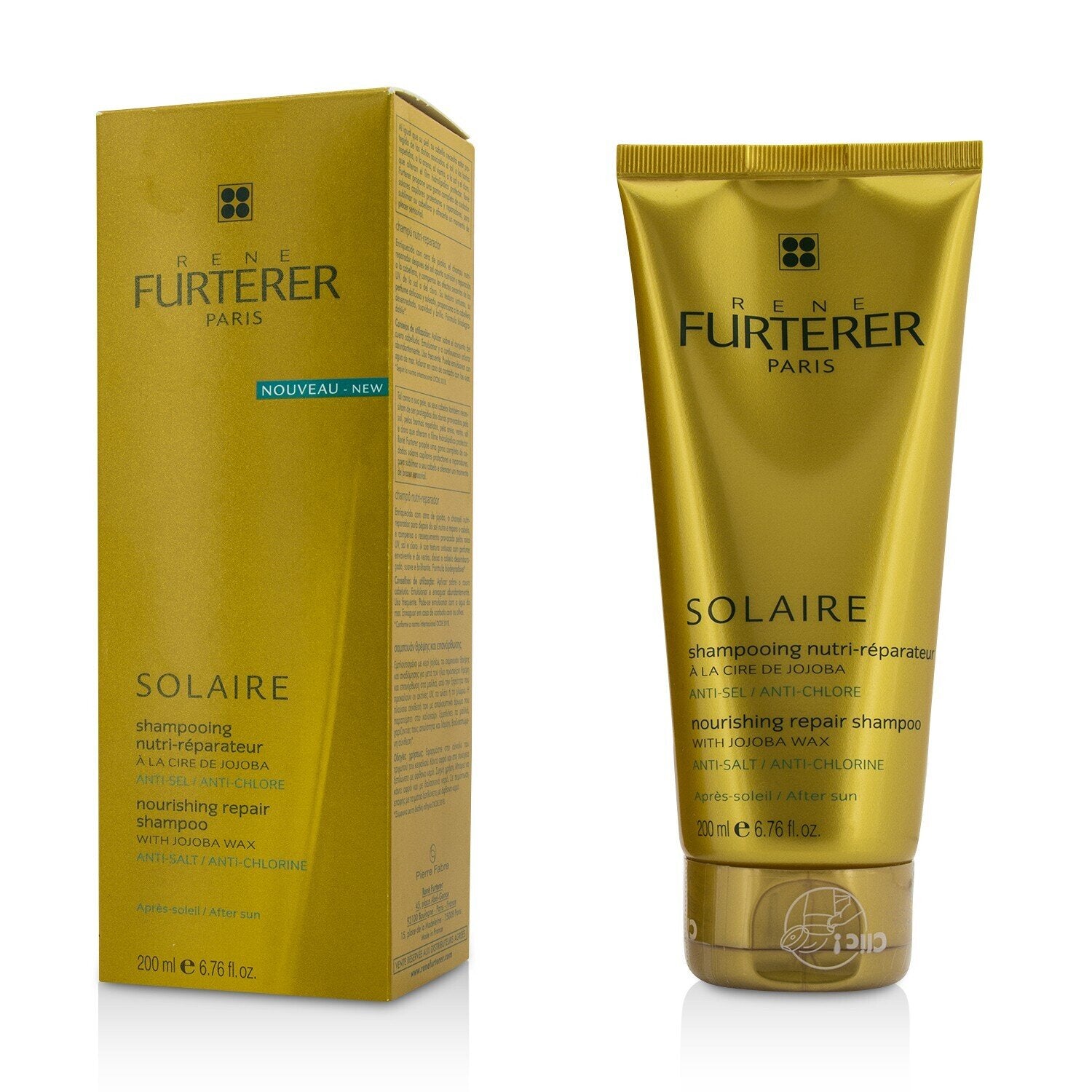 Rene Furterer Solaire Nourishing Repair Shampoo with Jojoba Wax - After Sun  200ml/6.76oz