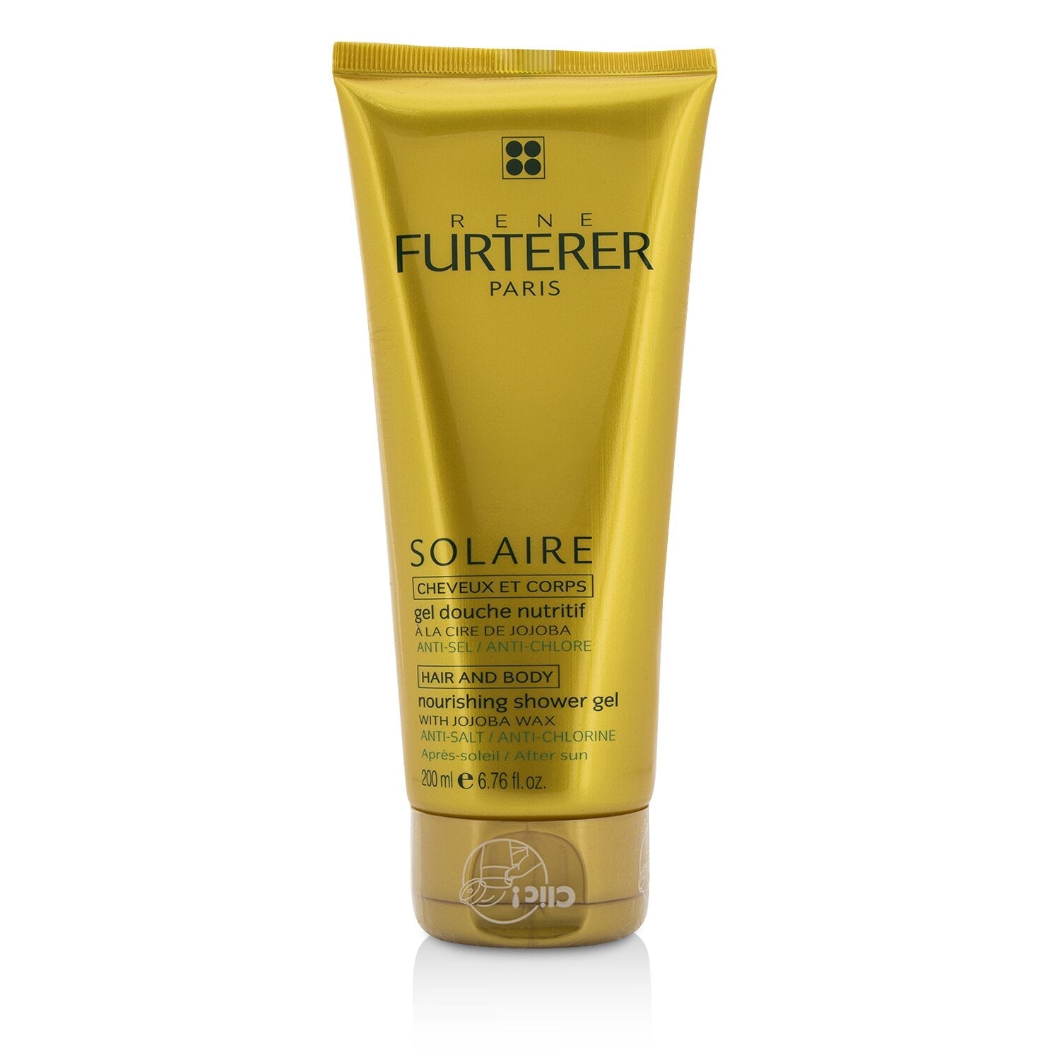 Rene Furterer Solaire Nourishing Shower Gel with Jojoba Wax (Hair and Body)  200ml/6.76oz