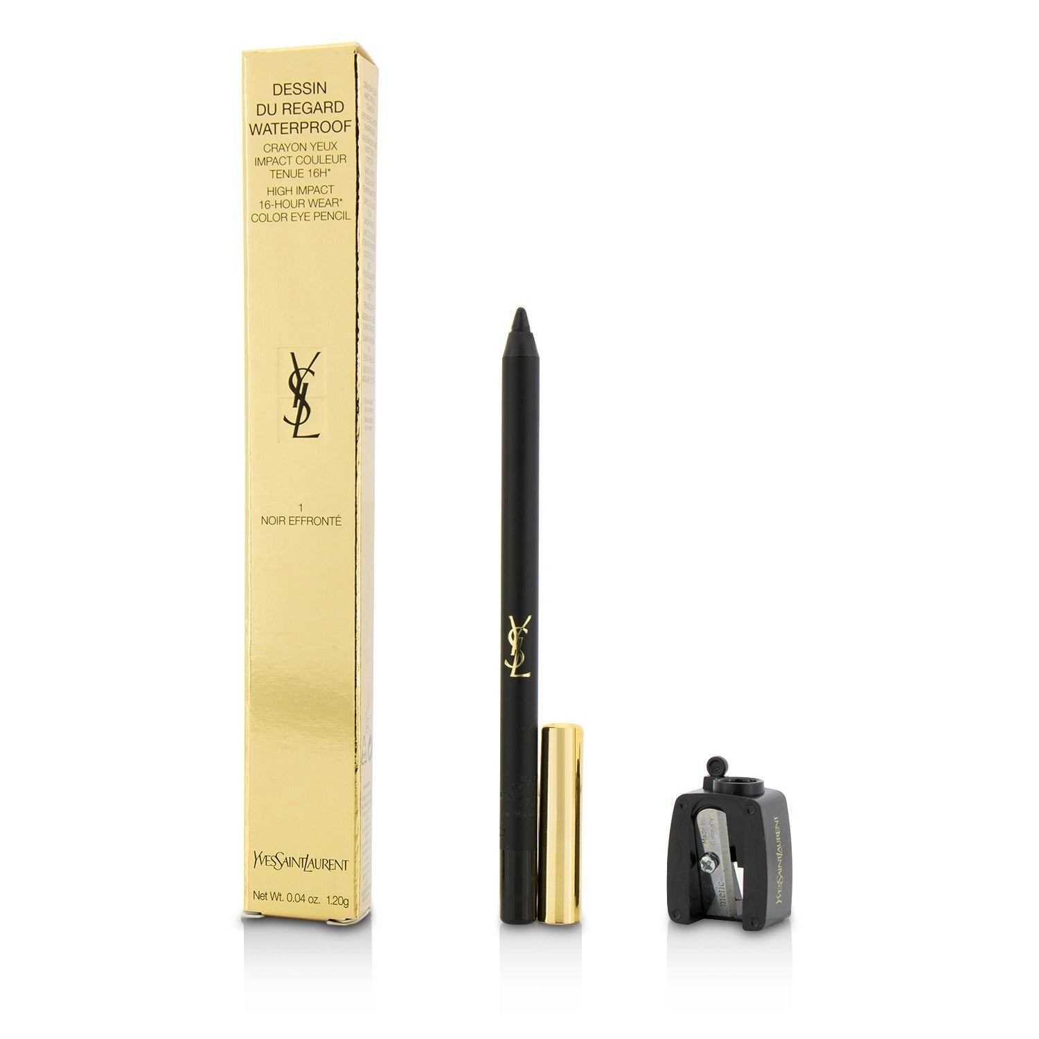 Yves Saint Laurent Dessin Du Regard Waterproof High Impact Color Eye Pencil - # 3 Bleu Impatient  1.2g/0.04oz