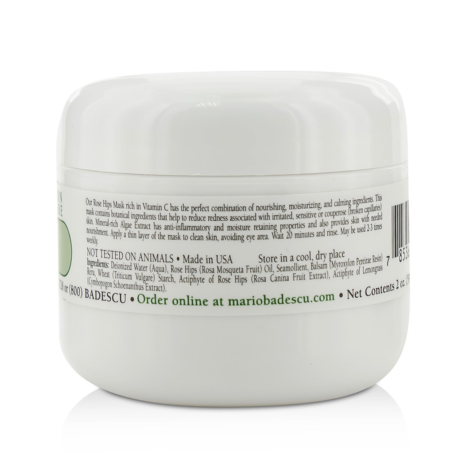 Mario Badescu Rose Hips Mask - For Combination/ Dry/ Sensitive Skin Types  59ml/2oz