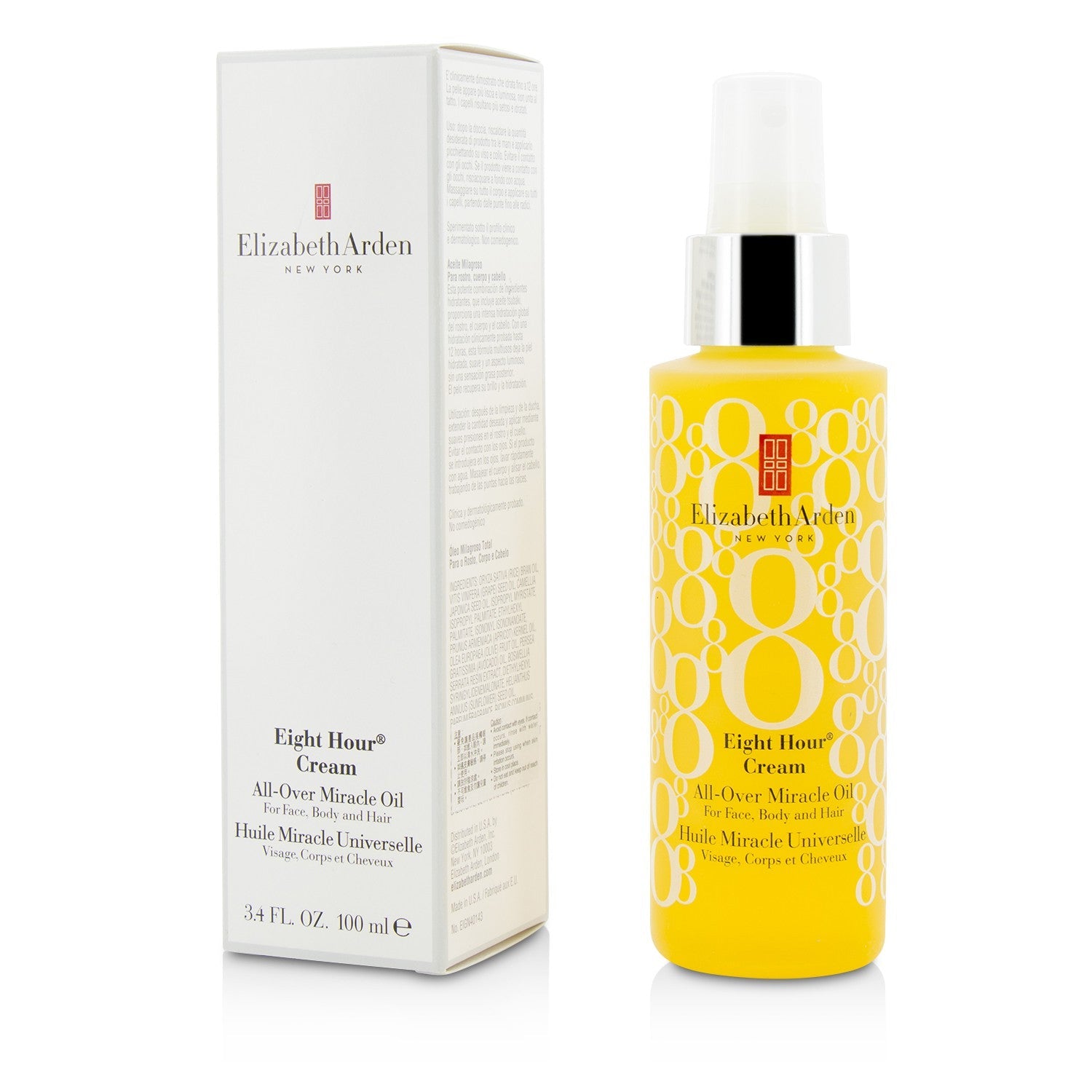 Elizabeth Arden Eight Hour Cream All-Over Miracle Oil - For Face, Body & Hair  100ml/3.4oz