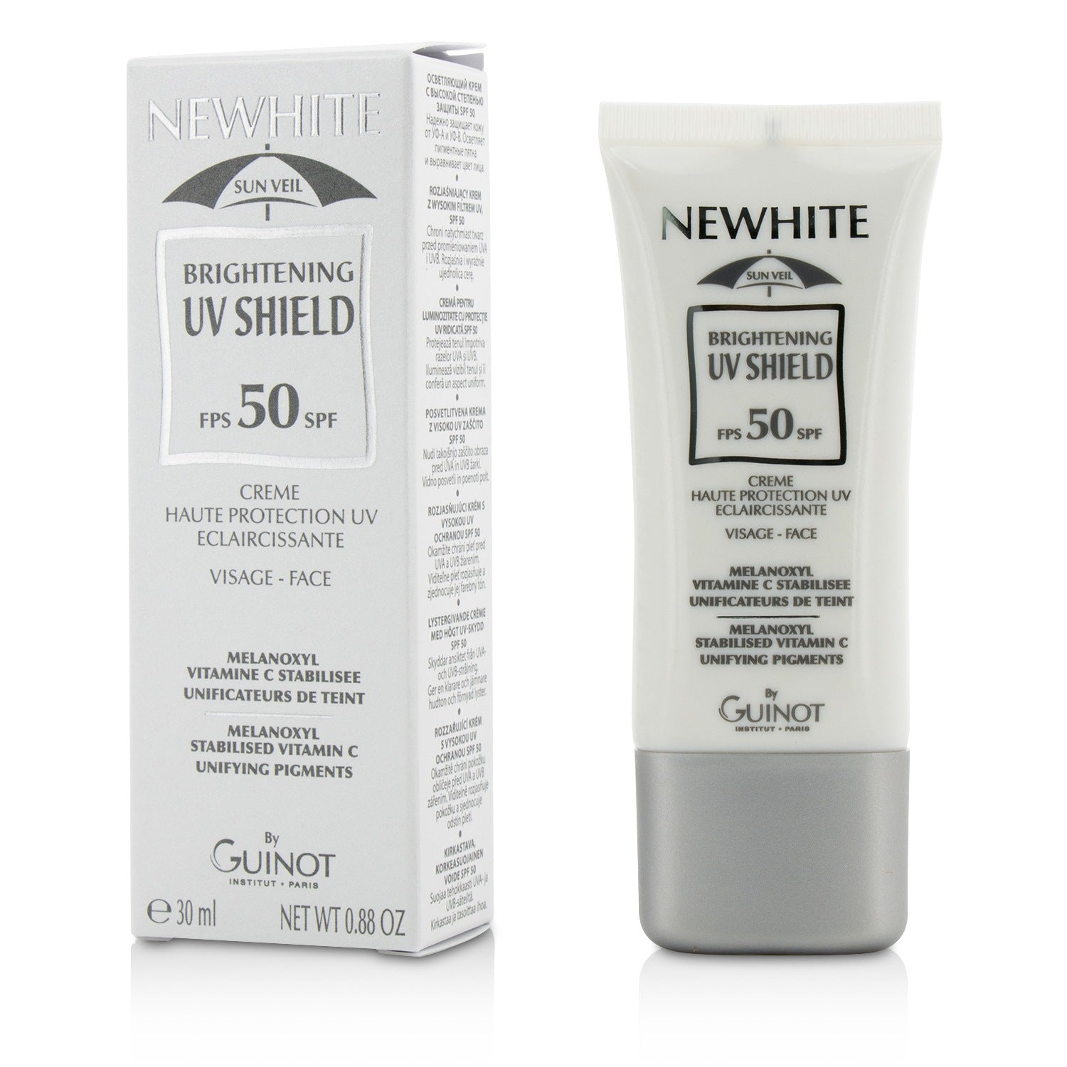 Guinot Newhite Brightening UV Shield SPF50  30ml/0.88oz