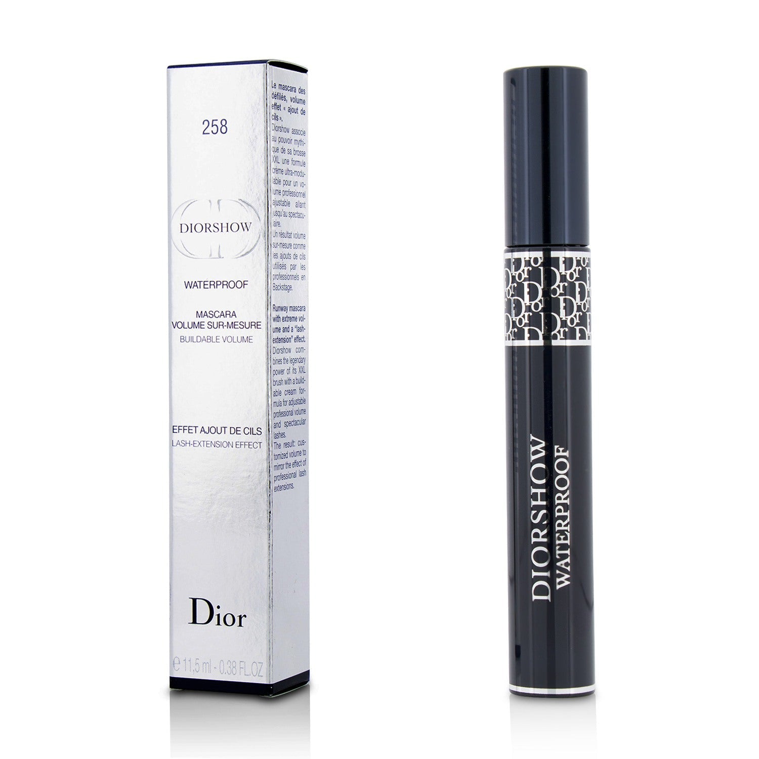 Christian Dior Diorshow Mascara Waterproof - # 258 Catwalk Blue  11.5ml/0.38oz