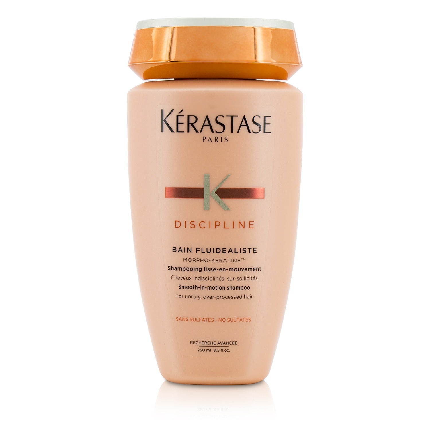 Kerastase Discipline Bain Fluidealiste Smooth-In-Motion Sulfate Free Shampoo - For Unruly, Over-Processed Hair (New Packaging)  250ml/8.5oz