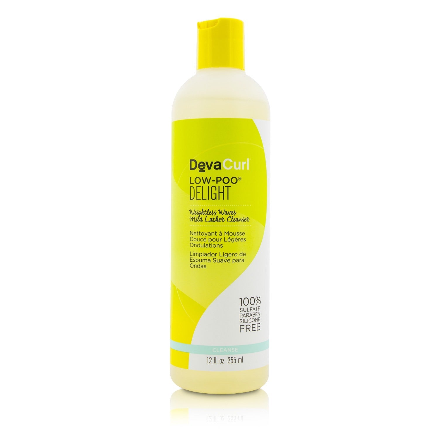 DevaCurl Low-Poo Delight (Weightless Waves Mild Lather Cleanser - For Wavy Hair)  946ml/32oz