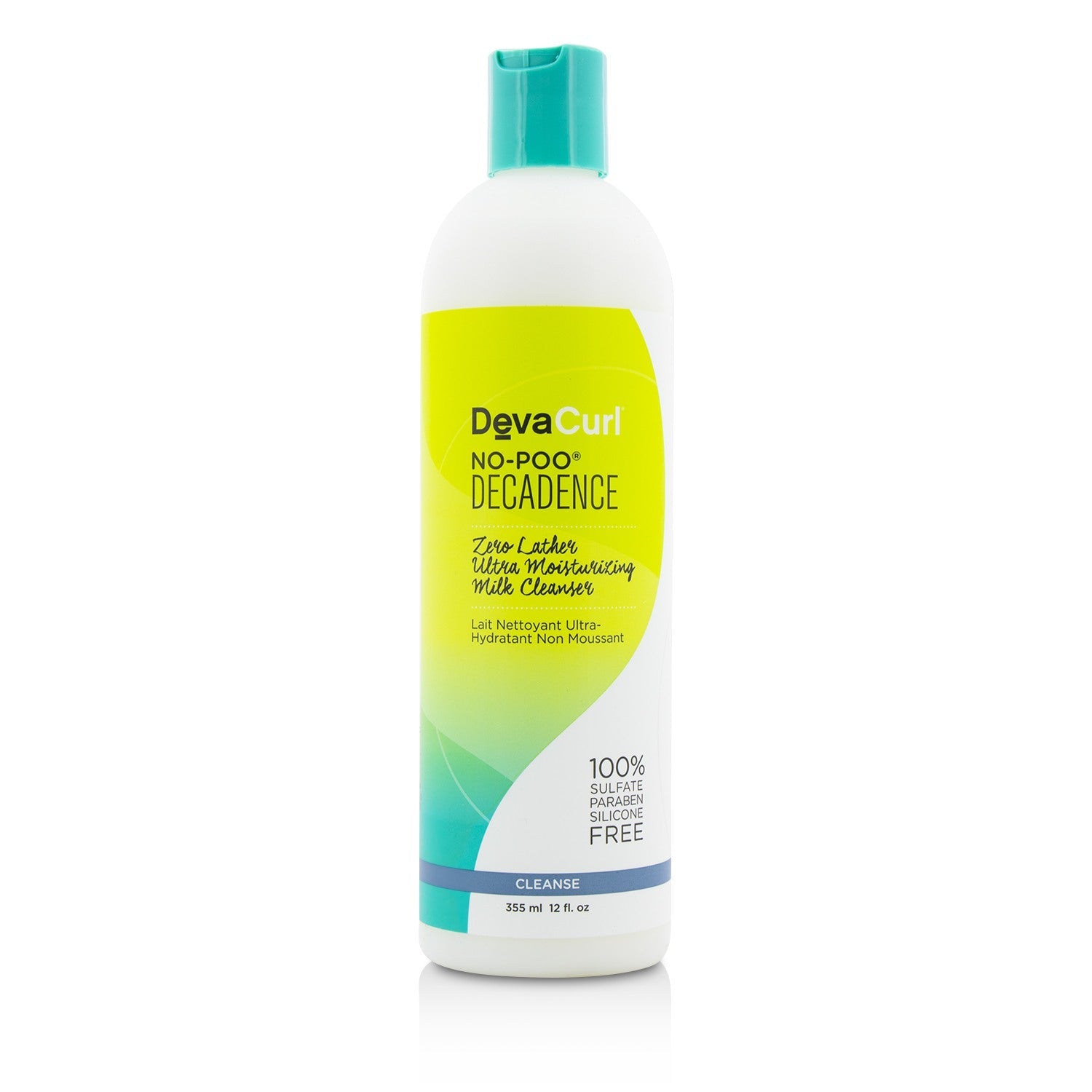 DevaCurl No-Poo Decadence (Zero Lather Ultra Moisturizing Milk Cleanser - For Super Curly Hair)  946ml/32oz