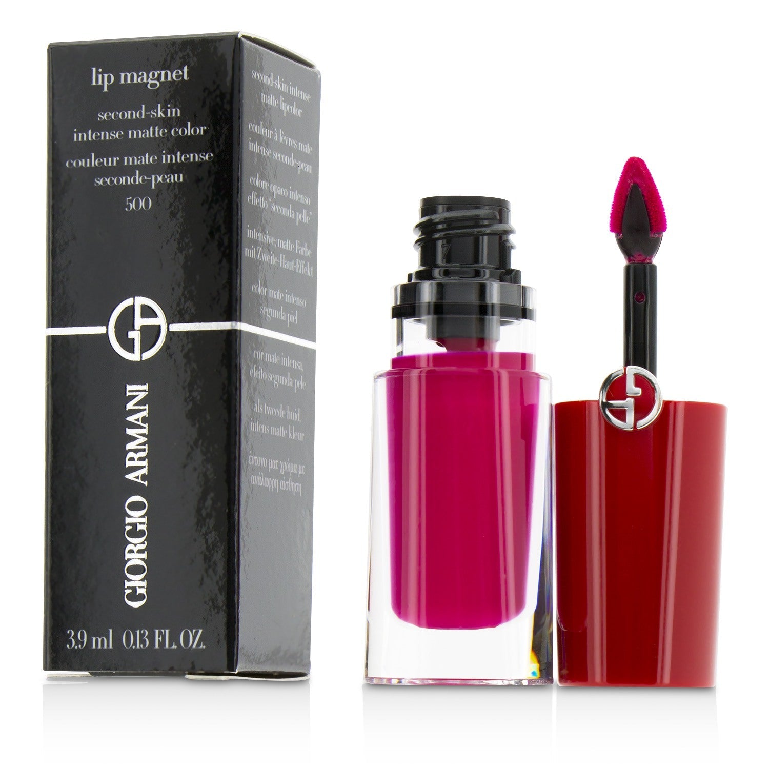 Giorgio Armani Lip Magnet Second Skin Intense Matte Color - # 500 Maharajah  3.9ml/0.13oz