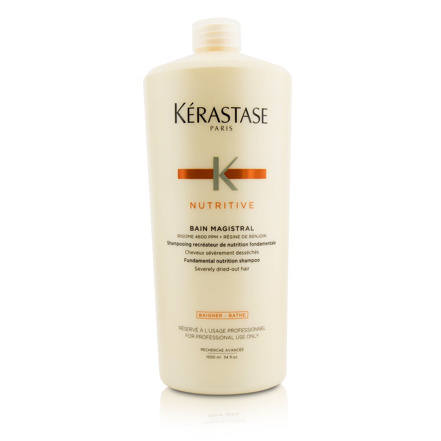 Kerastase Nutritive Bain Magistral Fundamental Nutrition Shampoo (Severely Dried-Out Hair)  1000ml/33.8oz