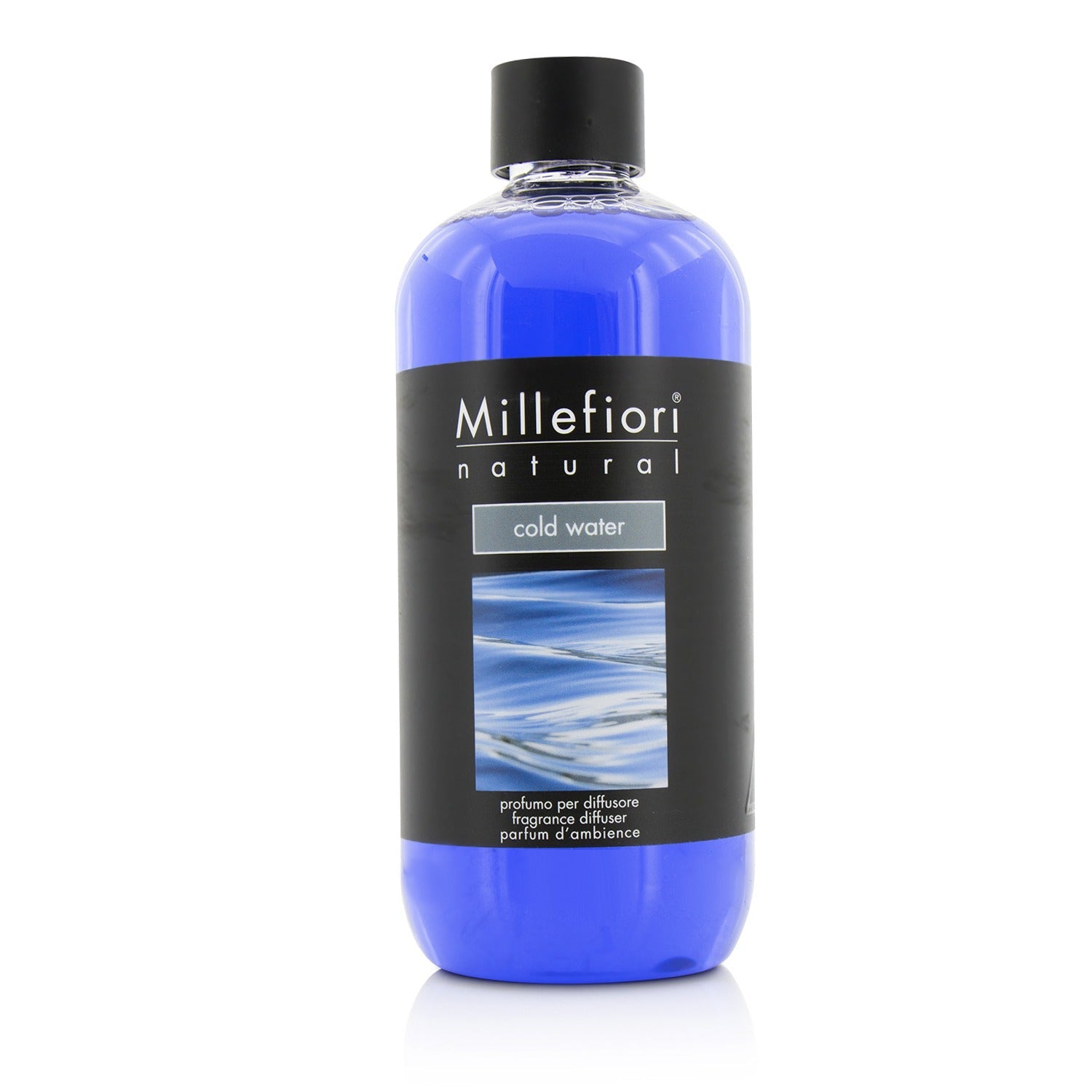 Millefiori Natural Fragrance Diffuser Refill - Cold Water  500ml/16.9oz