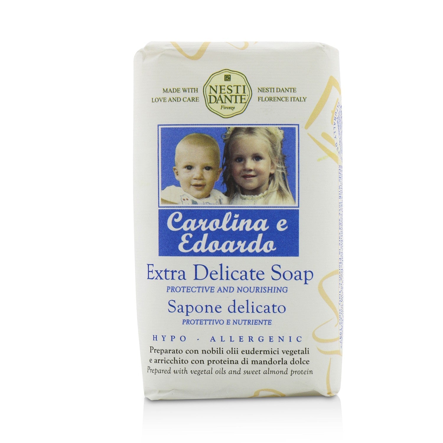 Nesti Dante Carolina & Edoardo Extra Delicate Soap - Protective & Nourishing  250g/8.8oz