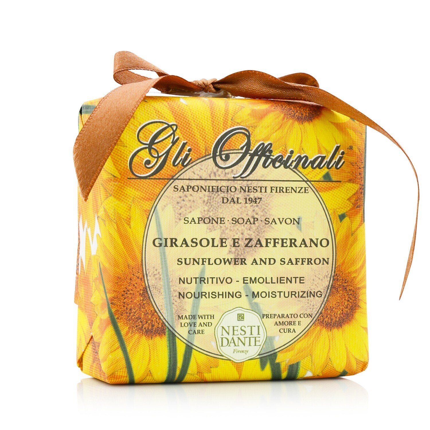 Nesti Dante Gli Officinali Soap - Sunflower & Zafferano - Nourishing & Moisturizing  200g/7oz