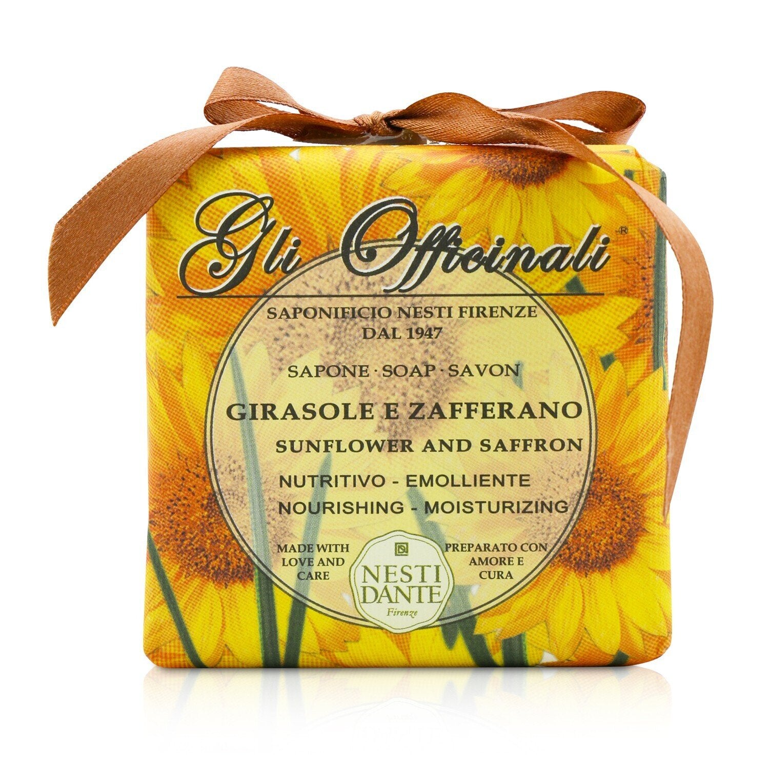 Nesti Dante Gli Officinali Soap - Sunflower & Zafferano - Nourishing & Moisturizing  200g/7oz