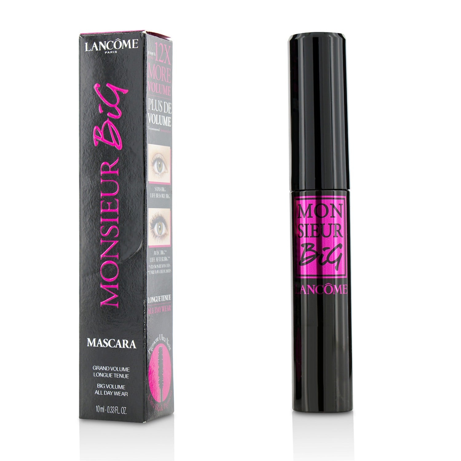 Lancome Monsieur Big Volume Mascara - #01 Big Is The New Black  10ml/0.33oz