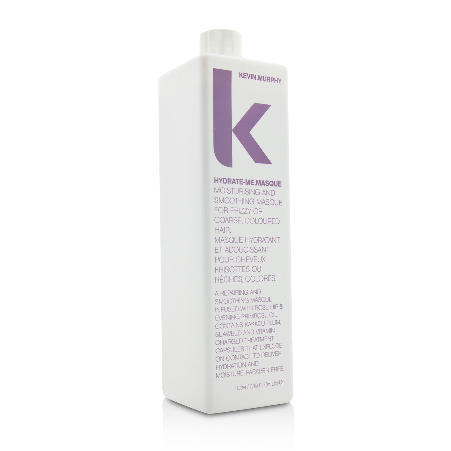 Kevin.Murphy Hydrate-Me.Masque (Moisturizing and Smoothing Masque - For Frizzy or Coarse, Coloured Hair)  1000ml/33.6oz