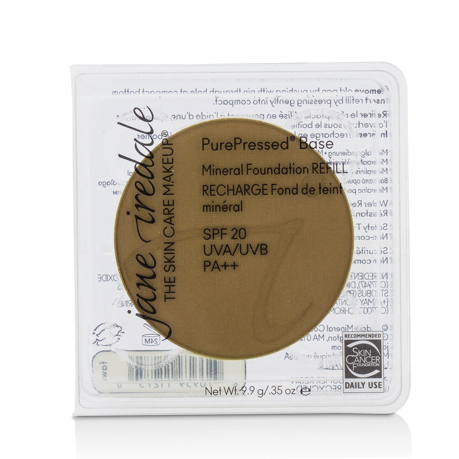 Jane Iredale PurePressed Base Mineral Foundation Refill SPF 20 - Fawn  9.9g/0.35oz