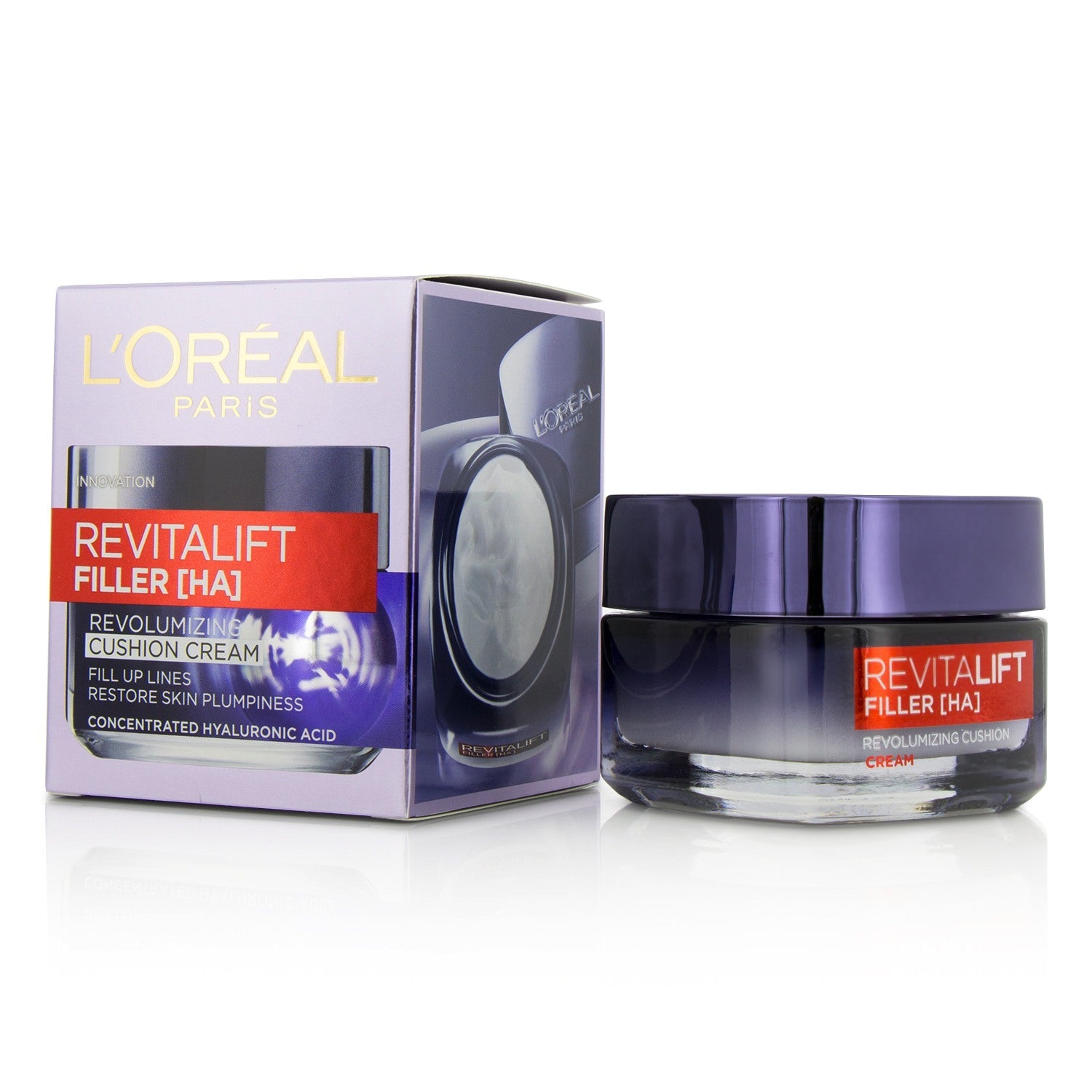 L'Oreal RevitaLift Filler [HA] Revolumizing Cushion Cream  50ml/1.7oz