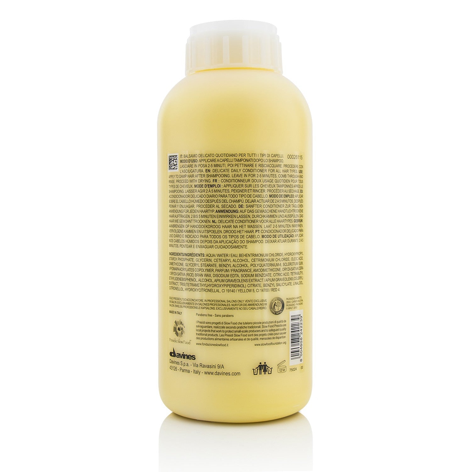 Davines Dede Delicate Daily Conditioner (For All Hair Types)  1000ml/33.8oz