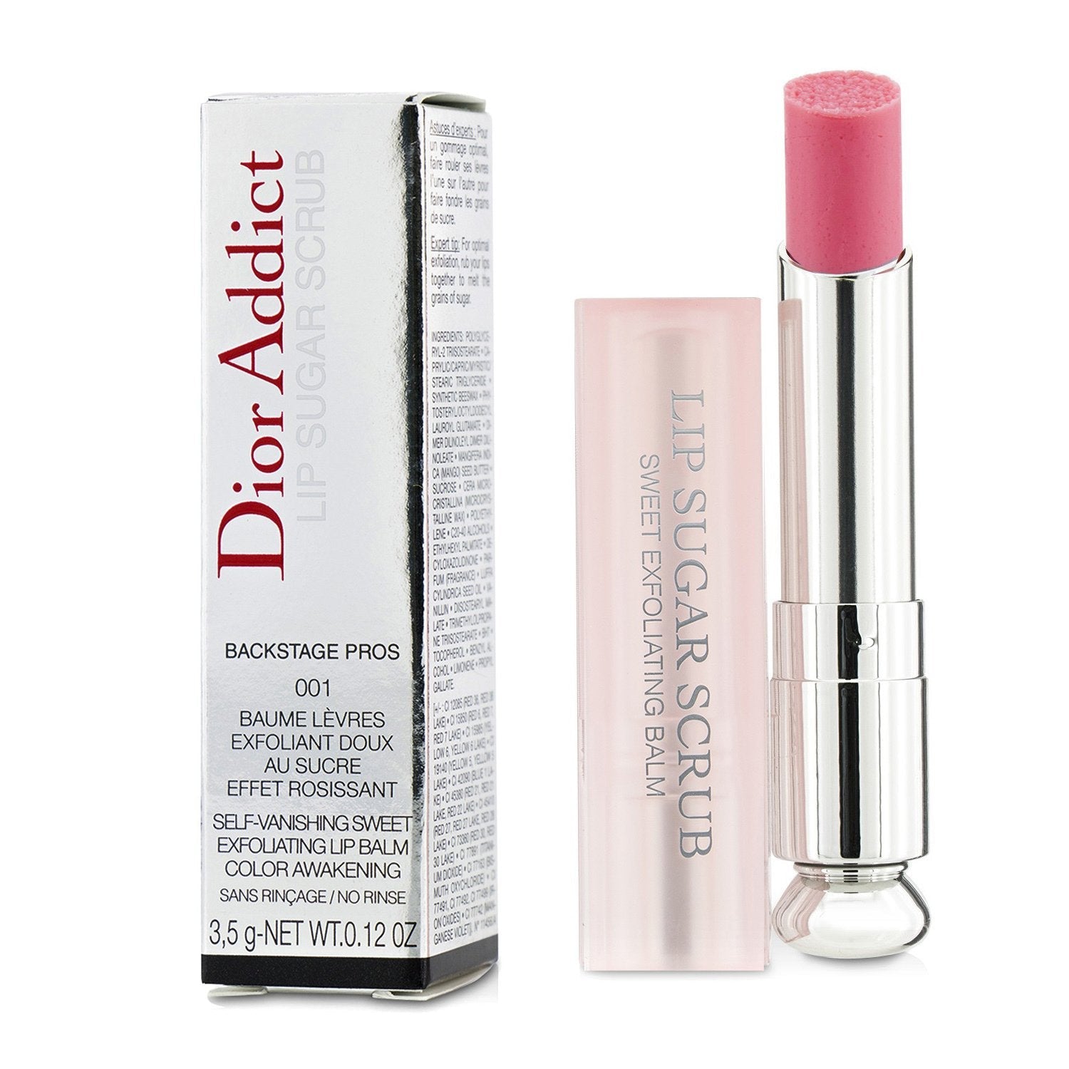 Christian Dior Dior Addict Lip Sugar Scrub - # 001  3.5g/0.12oz