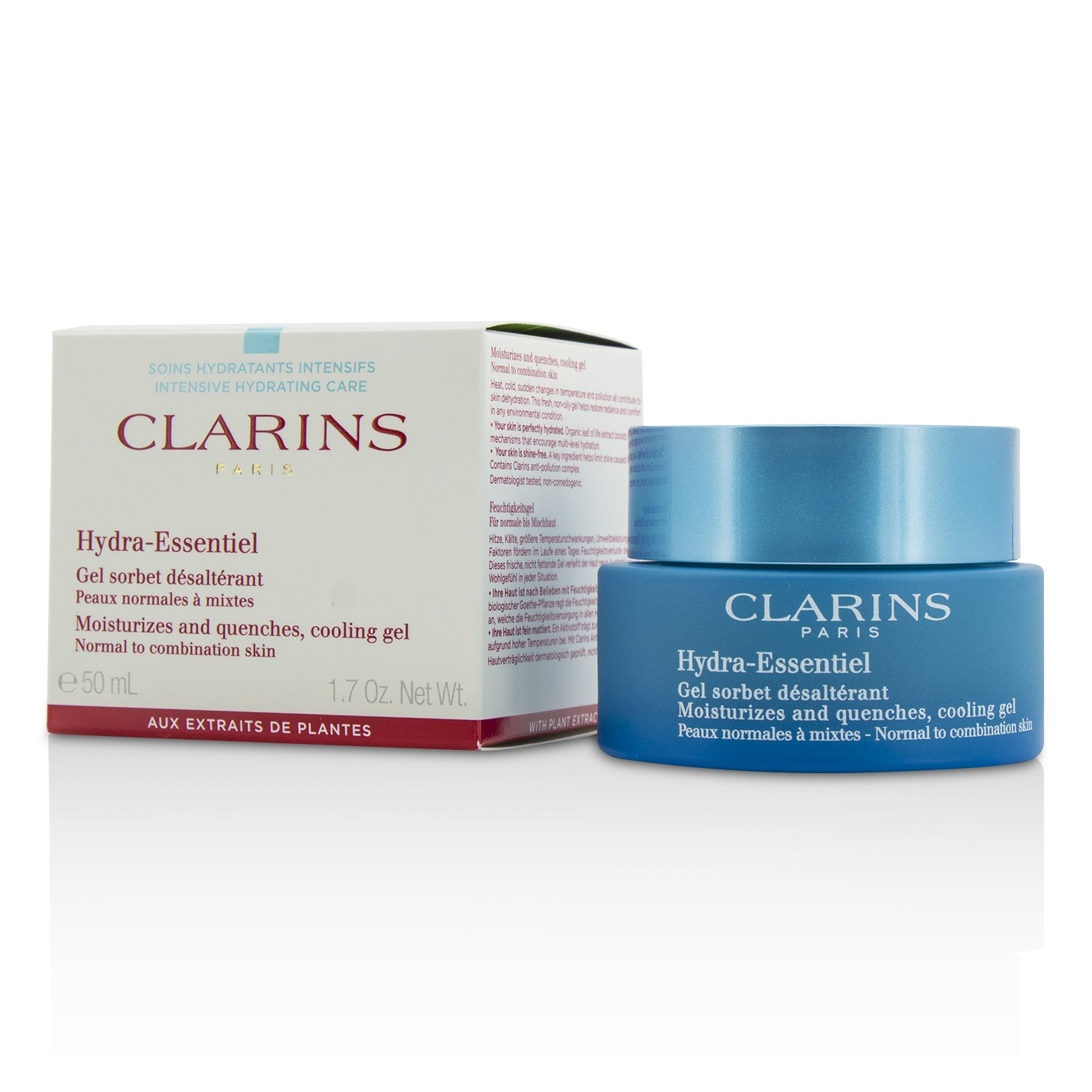 Clarins Hydra-Essentiel Moisturizes & Quenches Cooling Gel  50ml/1.7oz