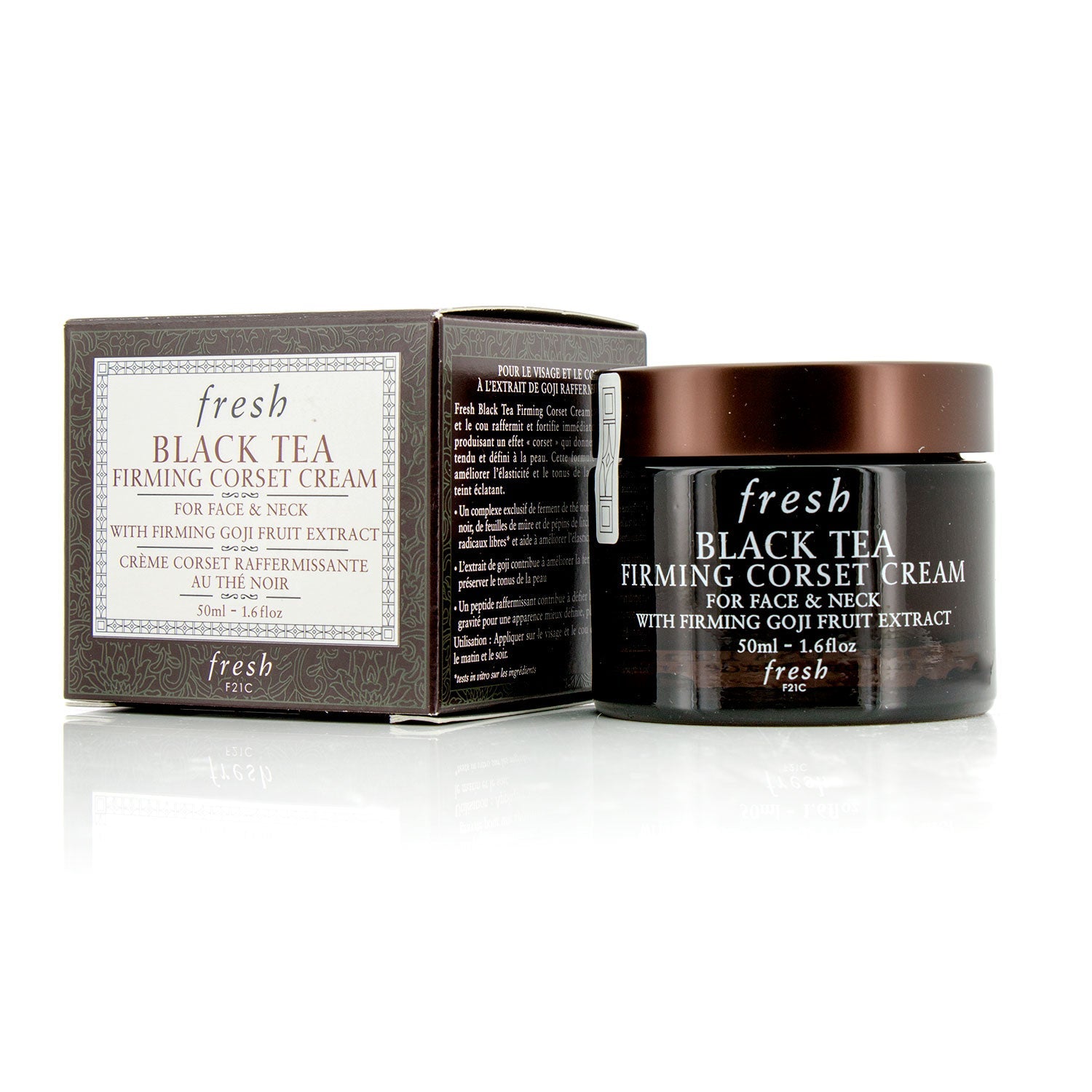 Fresh Black Tea Firming Corset Cream - For Face & Neck  50ml/1.6oz