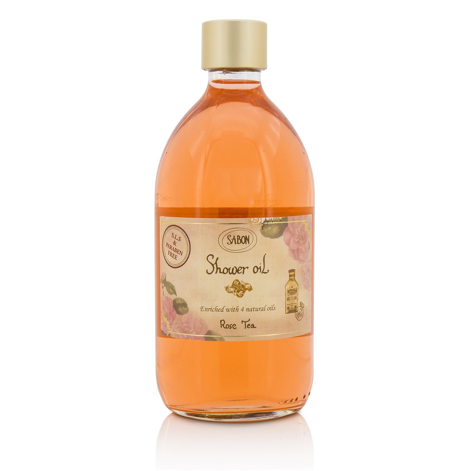 Sabon Shower Oil - Rose Tea  500ml/17.59oz