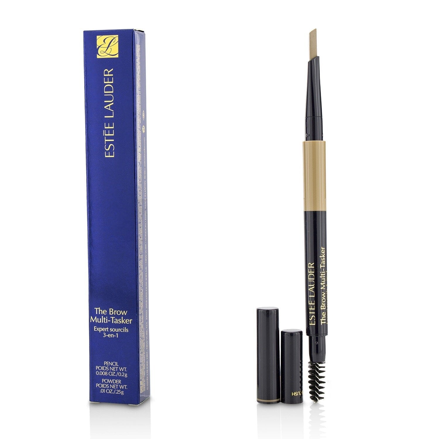 Estee Lauder The Brow MultiTasker 3 in 1 (Brow Pencil, Powder and Brush) - # 06 Chestnut  0.25g/0.01oz