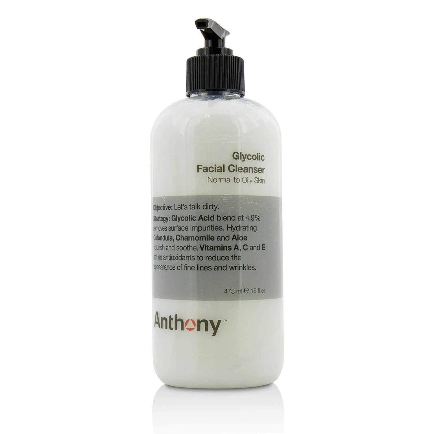 Anthony Logistics For Men Glycolic Facial Cleanser  473ml/16oz