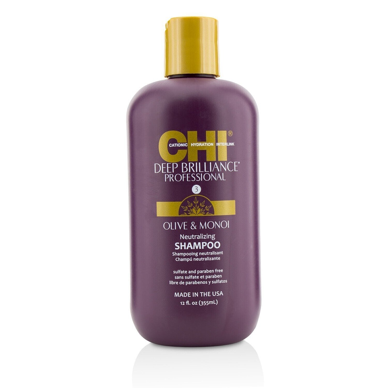 CHI Deep Brilliance Olive & Monoi Neutralizing Shampoo  355ml/12oz