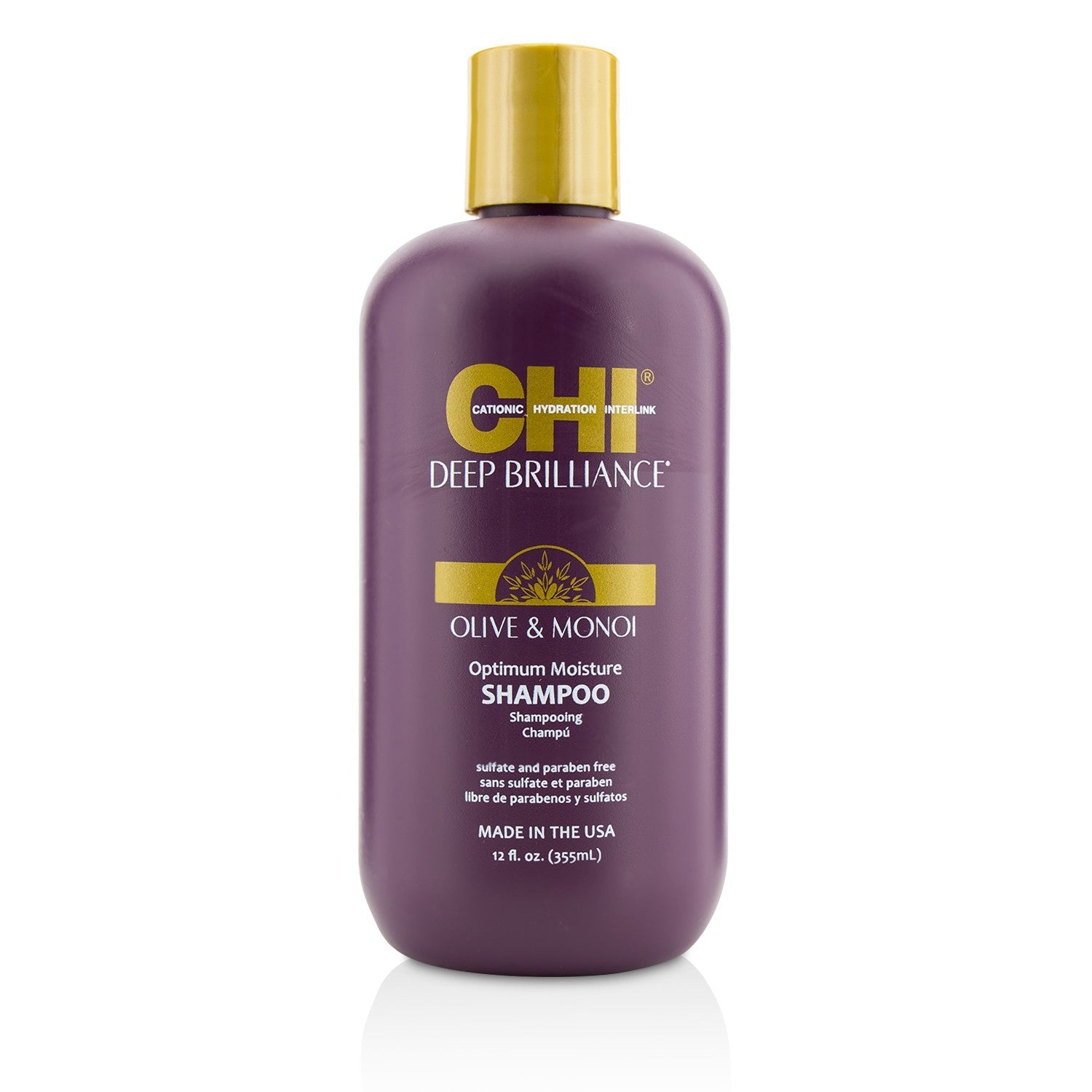 CHI Deep Brilliance Olive & Monoi Optimum Moisture Shampoo  946ml/32oz