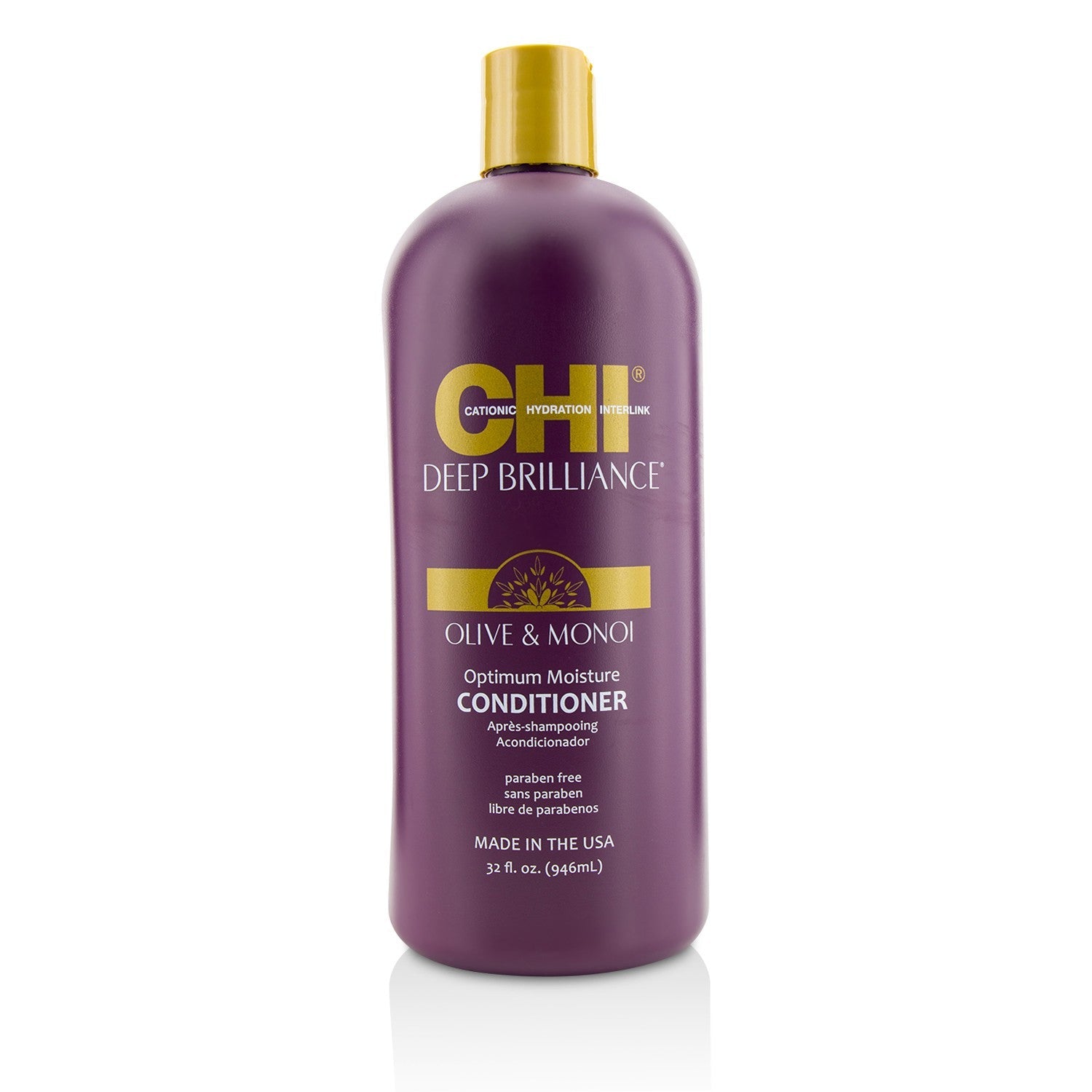 CHI Deep Brilliance Olive & Monoi Optimum Moisture Conditioner  946ml/32oz