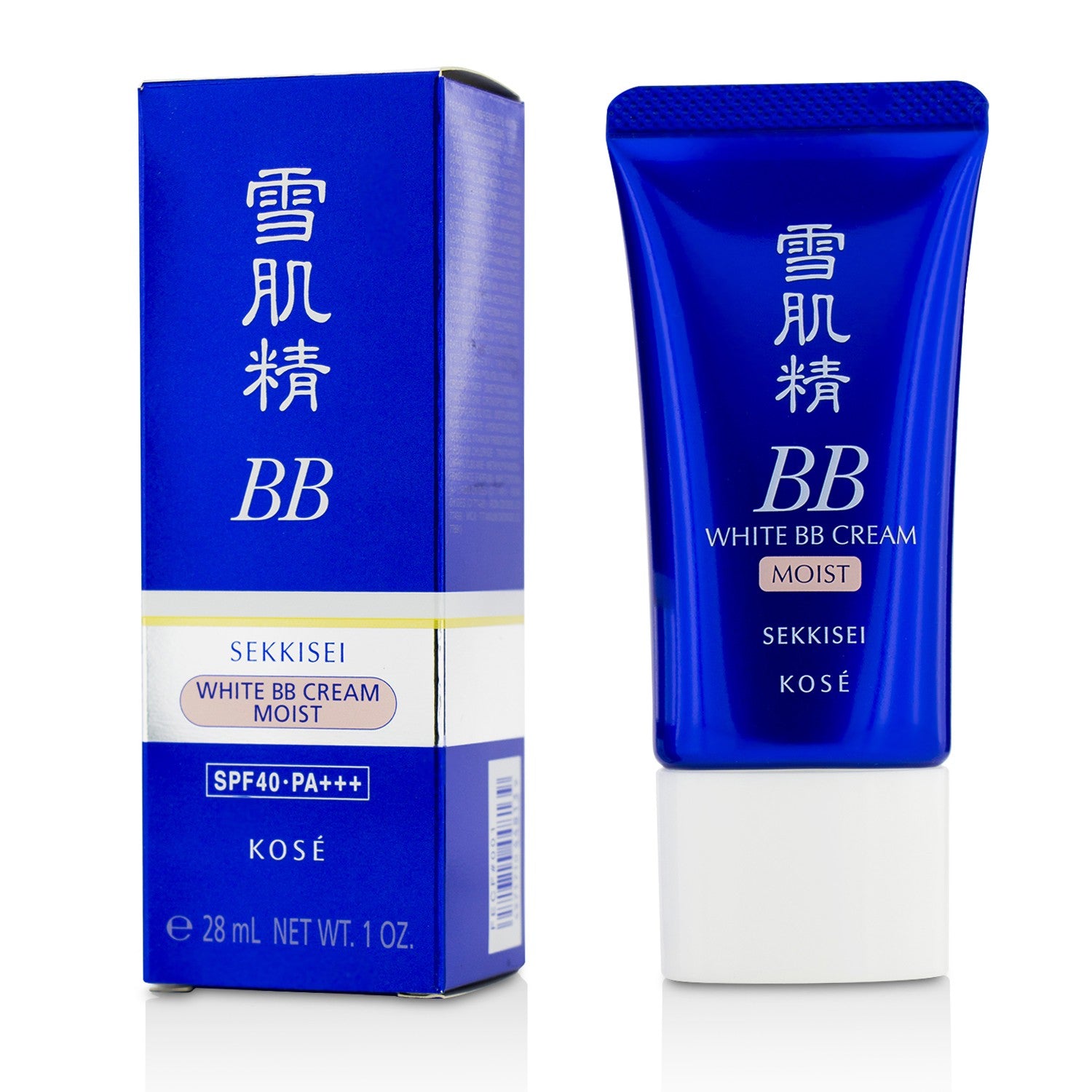 Kose Sekkisei White BB Cream Moist SPF40 PA+++ - # 01 Light Ochre  28ml/1oz