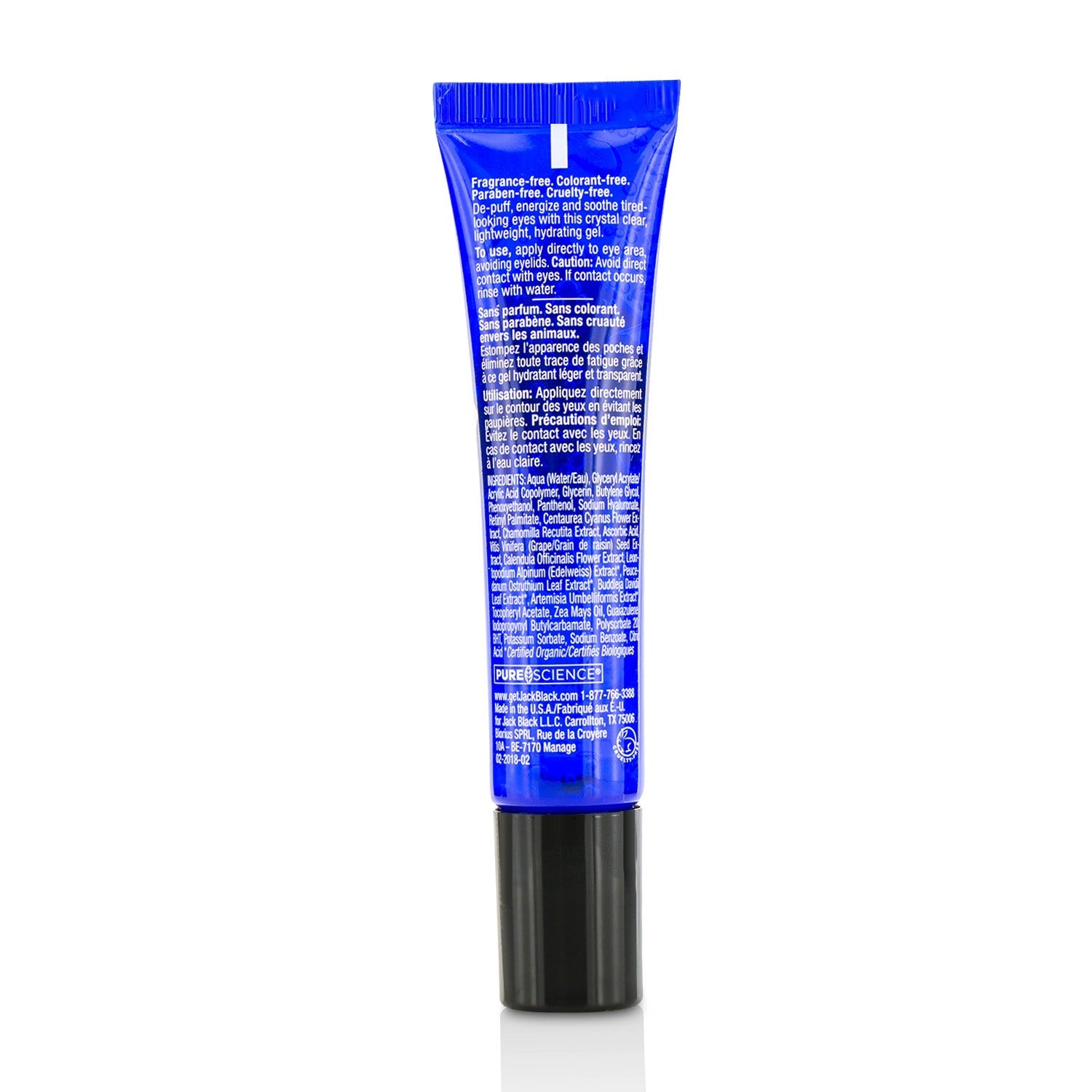 Jack Black Eye Balm Age De-Puffing & Cooling Gel  16g/0.56oz