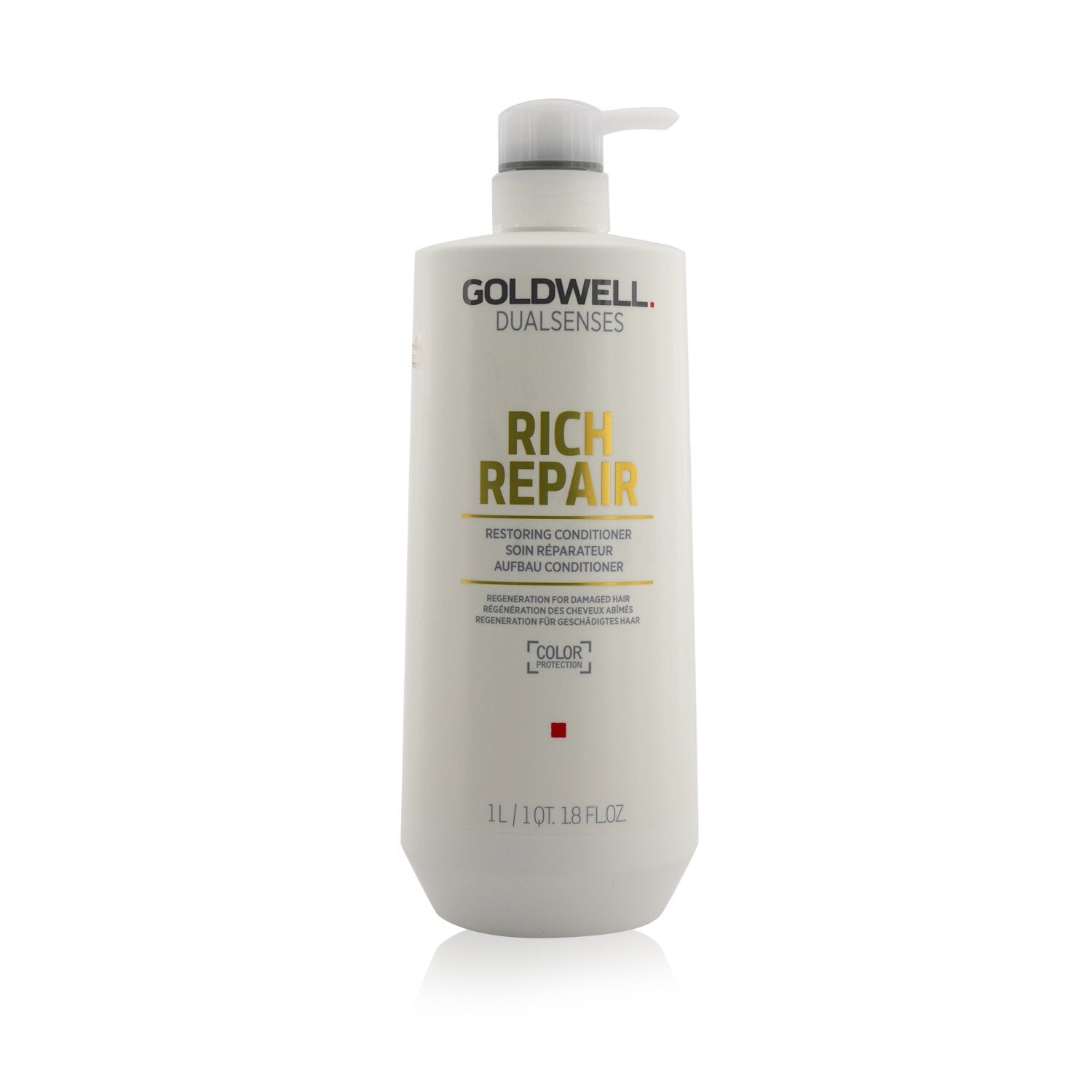 Goldwell Dual Senses Rich Repair Restoring Conditioner (Regeneration For Damaged Hair)  1000ml/33.8oz