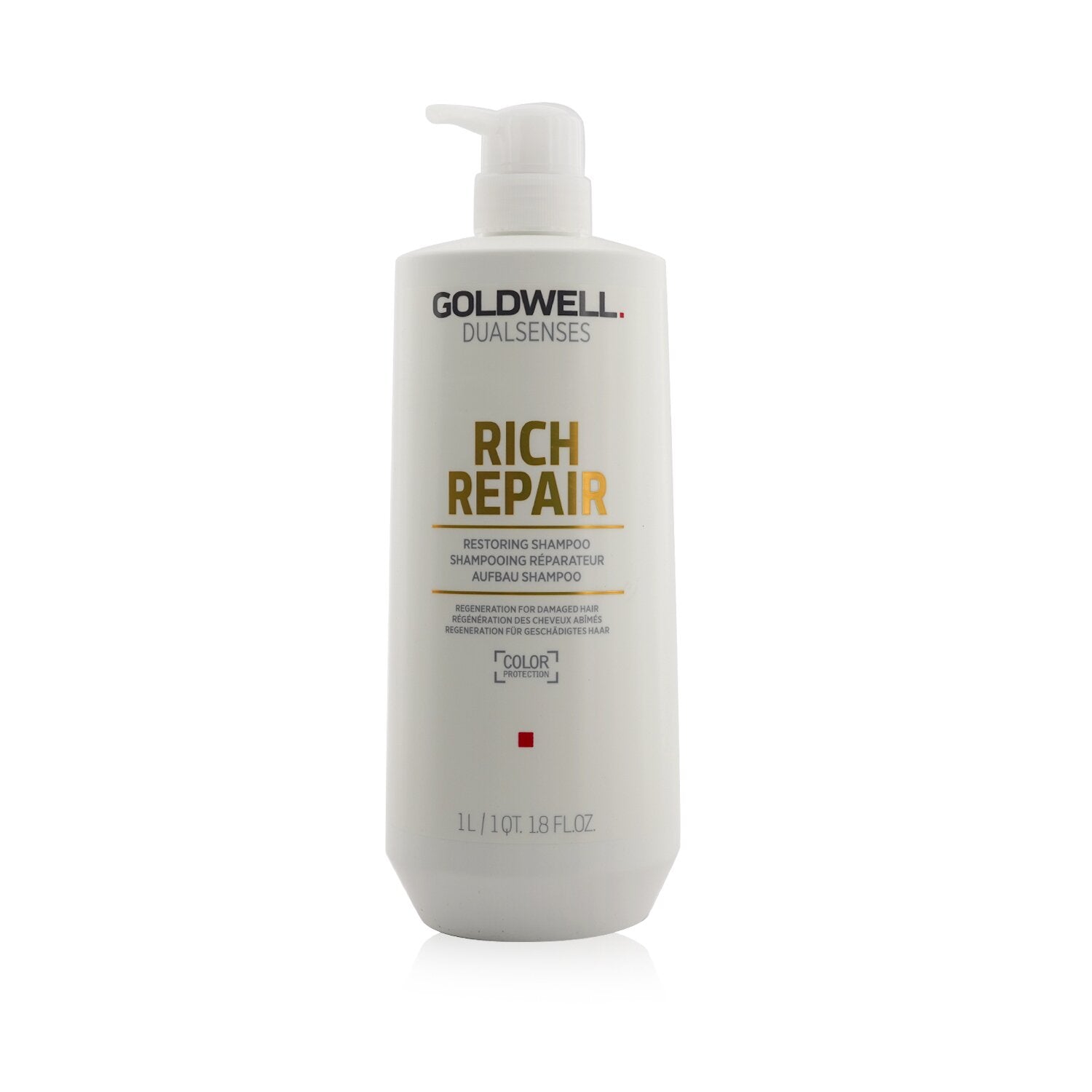 Goldwell Dual Senses Rich Repair Restoring Shampoo (Regeneration For Damaged Hair)  1000ml/33.8oz