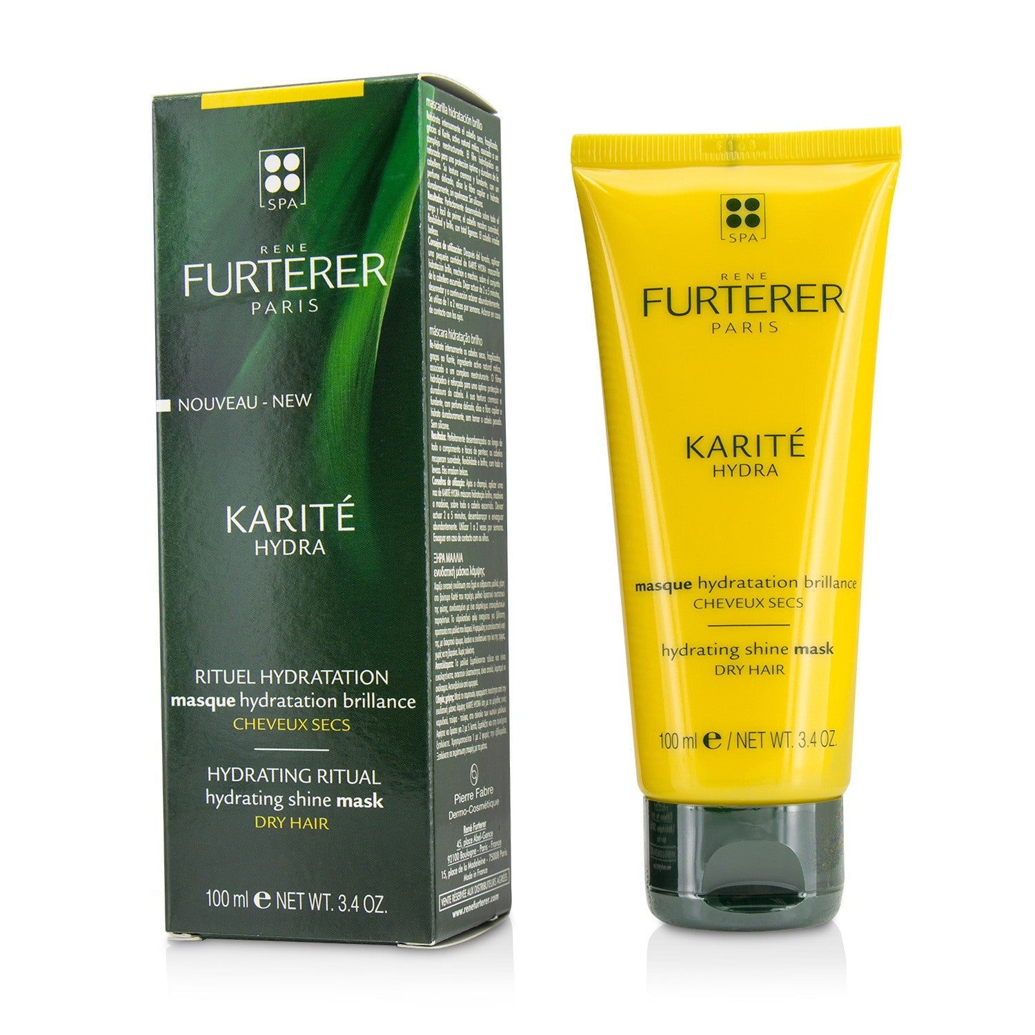 Rene Furterer Karite Hydra Hydrating Ritual Hydrating Shine Mask (Dry Hair)  200ml/6.9oz