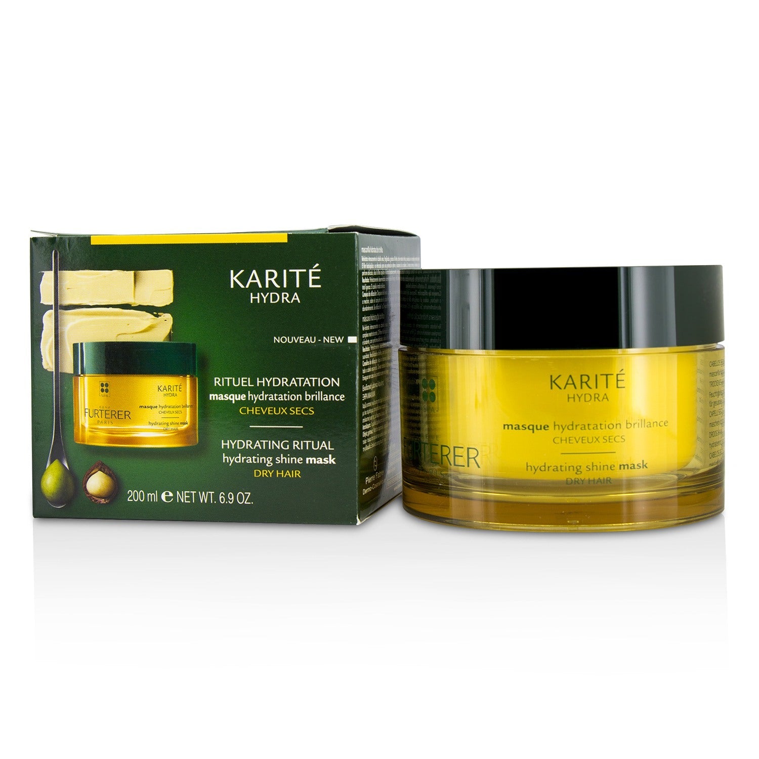 Rene Furterer Karite Hydra Hydrating Ritual Hydrating Shine Mask (Dry Hair)  200ml/6.9oz