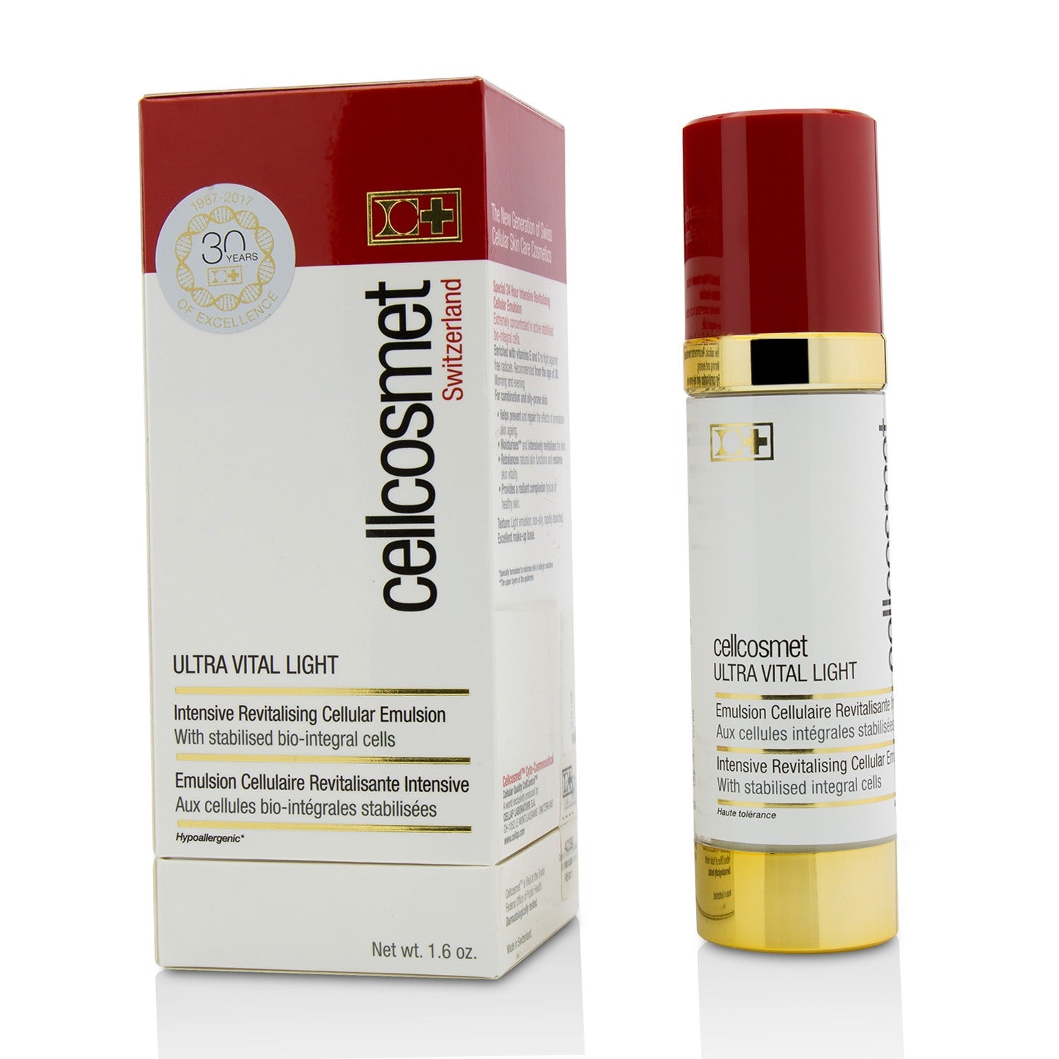 Cellcosmet & Cellmen Cellcosmet Ultra Vital Light Intensive Revitalising Cellular Emulsion  50ml/1.6oz