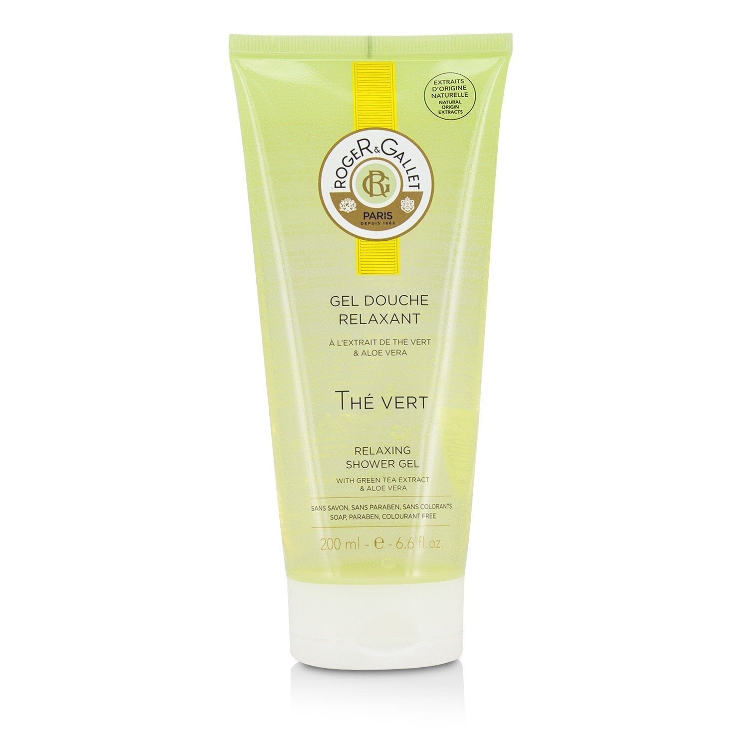 Roger & Gallet Green Tea (The Vert) Relaxing Shower Gel  200ml/6.6oz