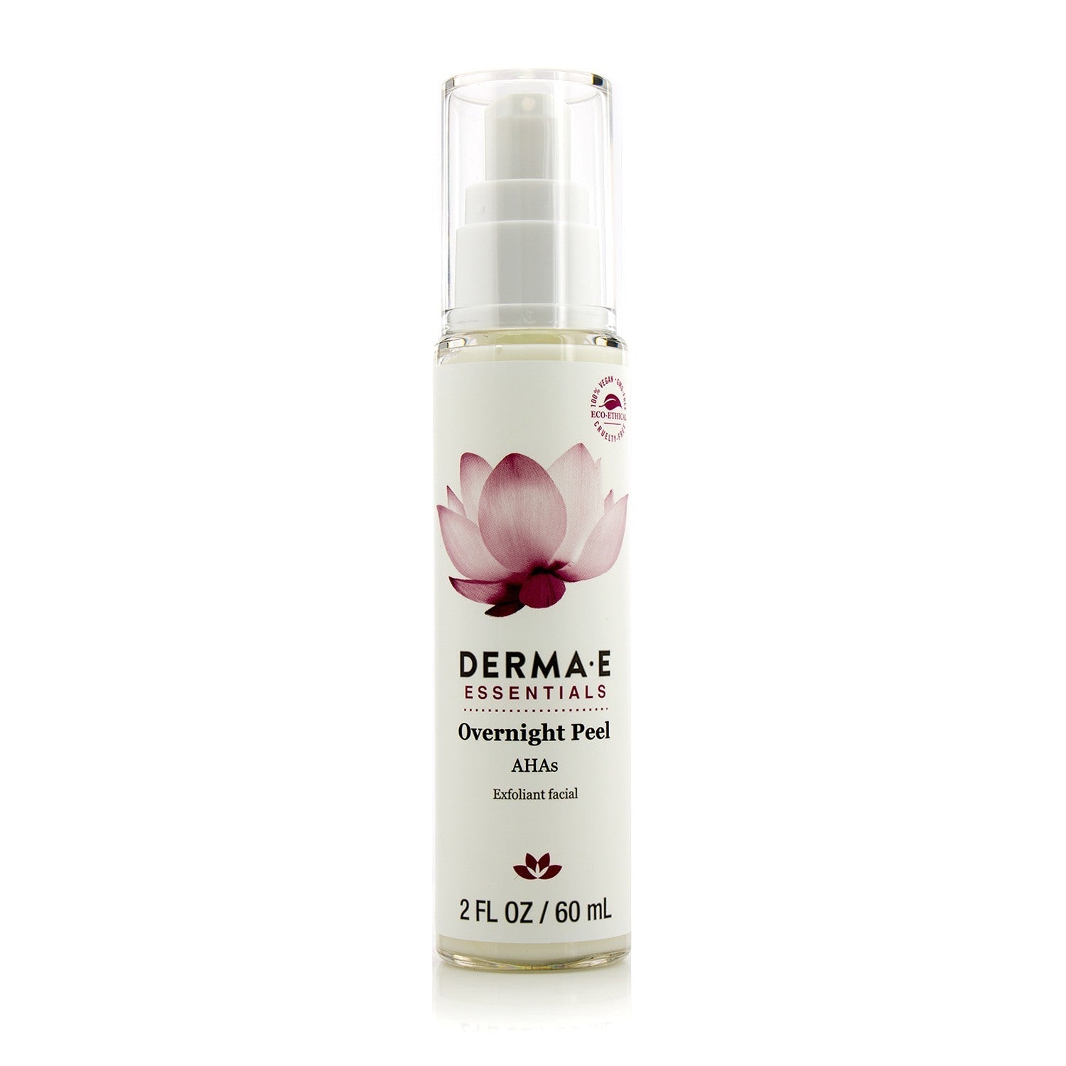 Derma E Essentials Overnight Peel  60ml/2oz