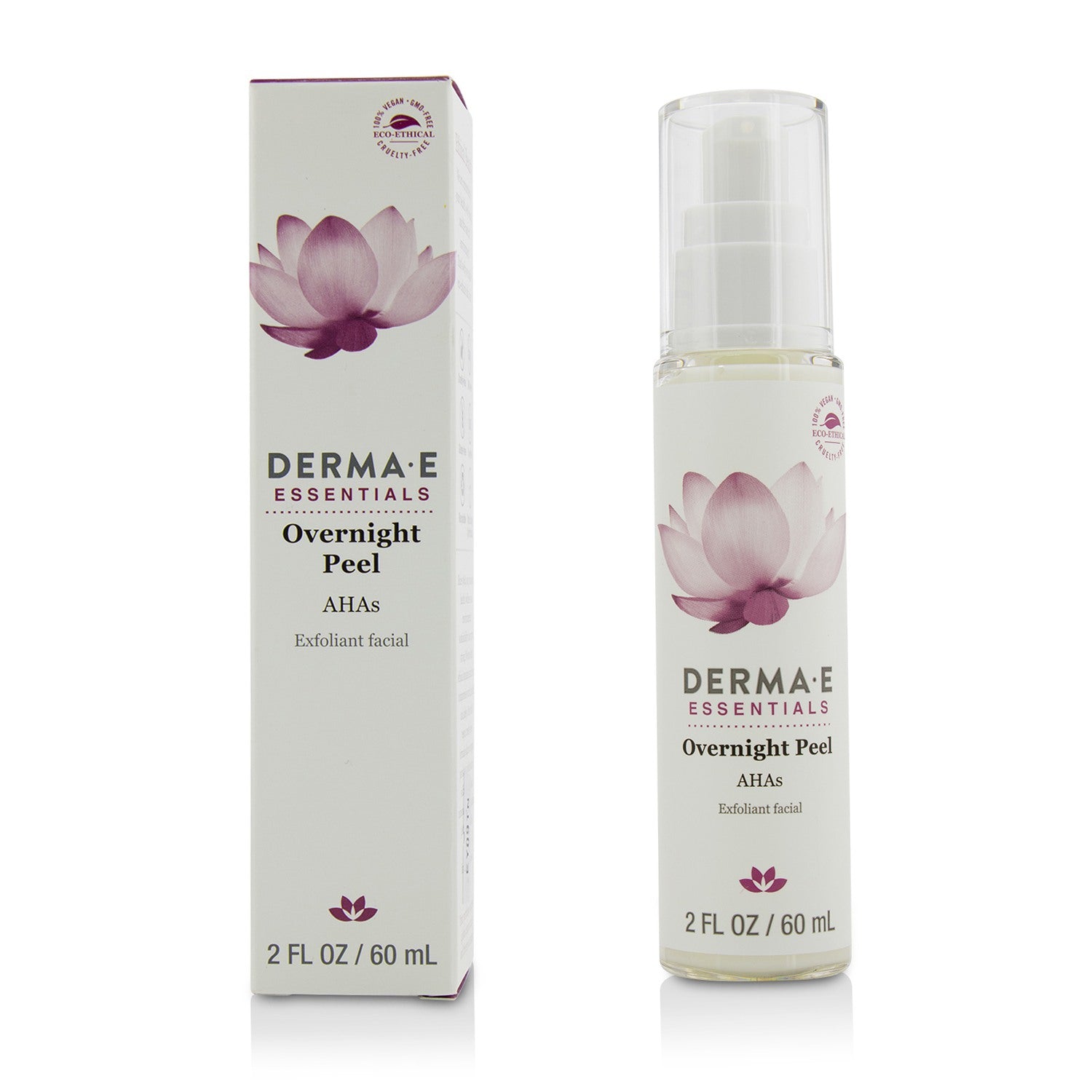 Derma E Essentials Overnight Peel  60ml/2oz