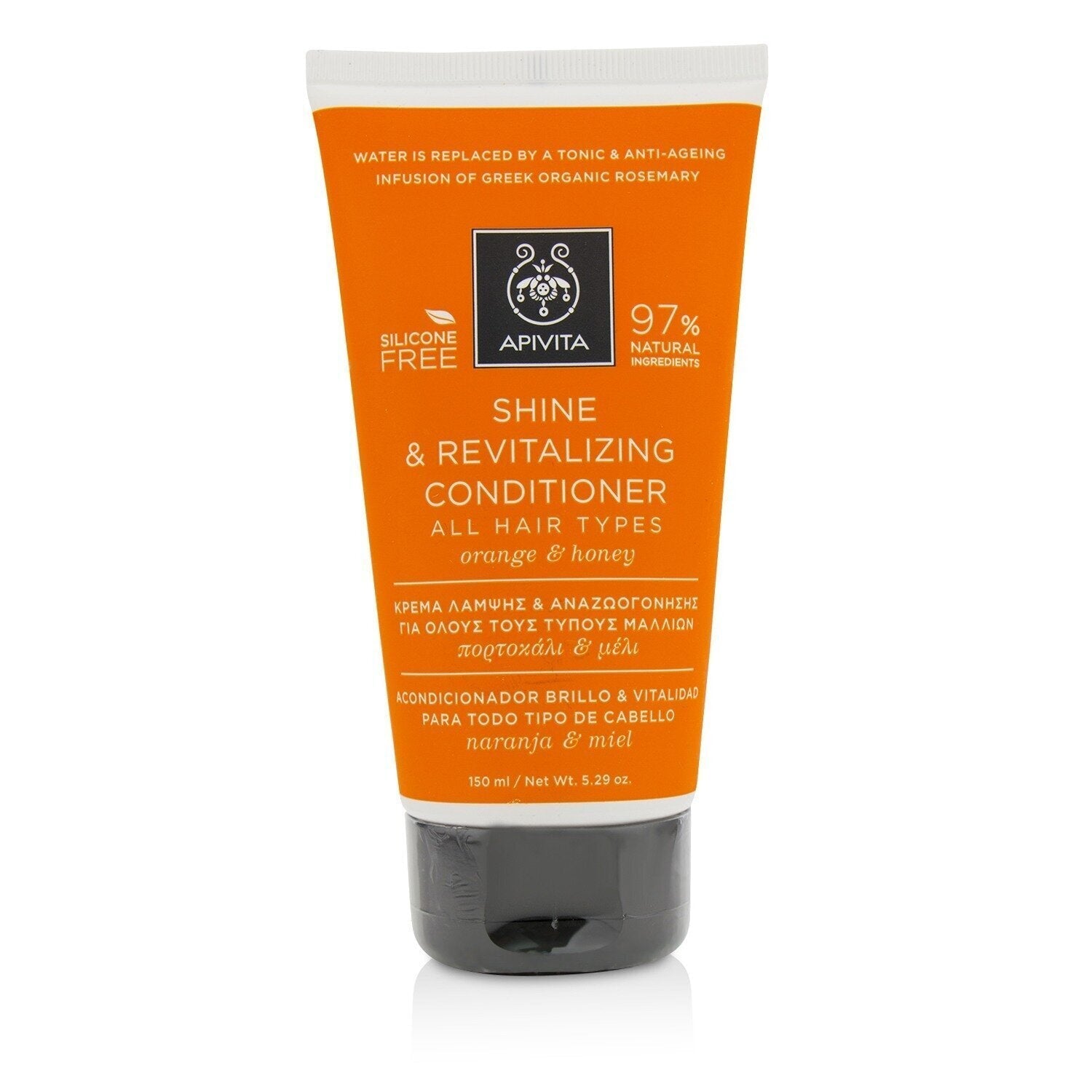 Apivita Shine & Revitalizing Conditioner with Orange & Honey  150ml/5.07oz