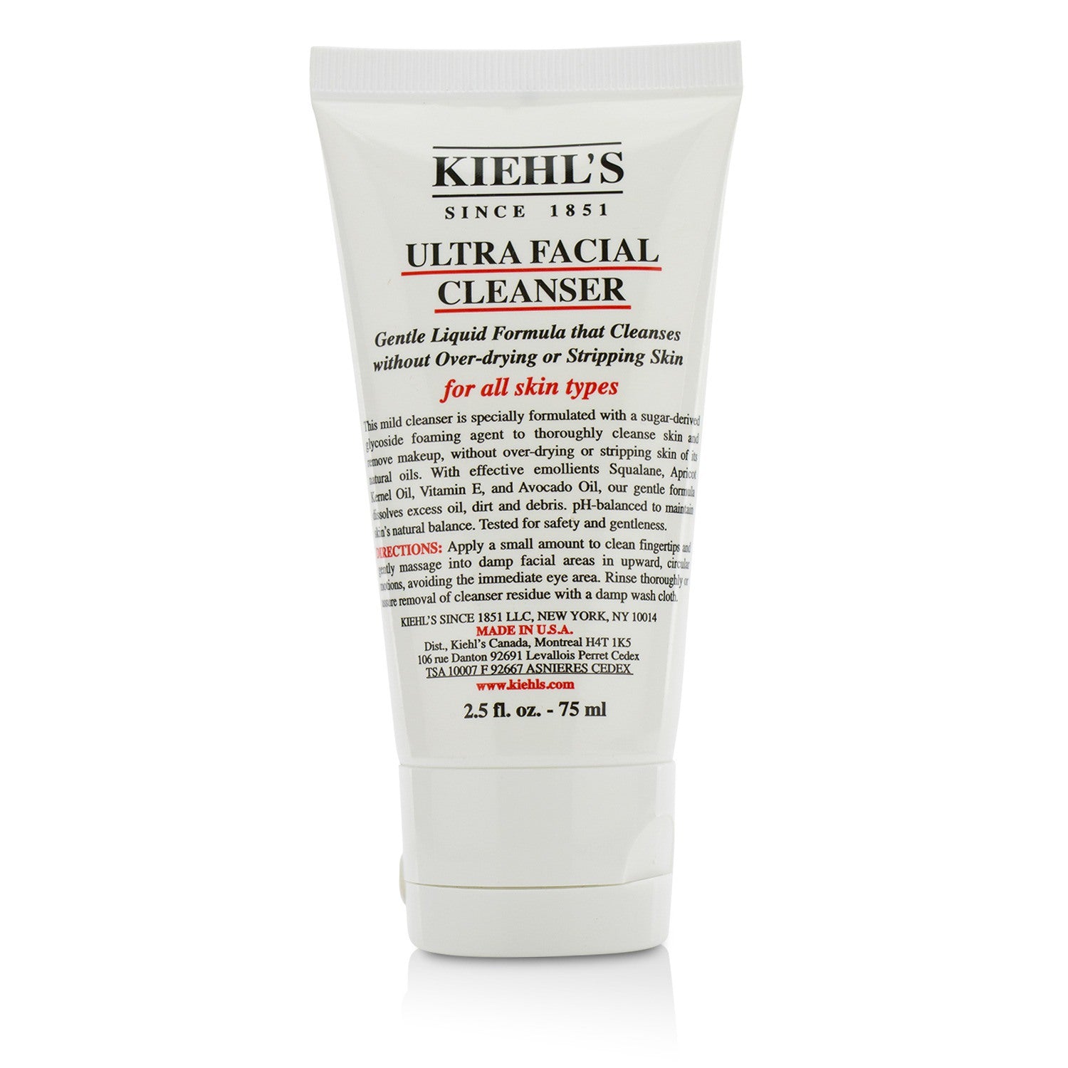 Kiehl's Ultra Facial Cleanser - For All Skin Types  75ml/2.5oz