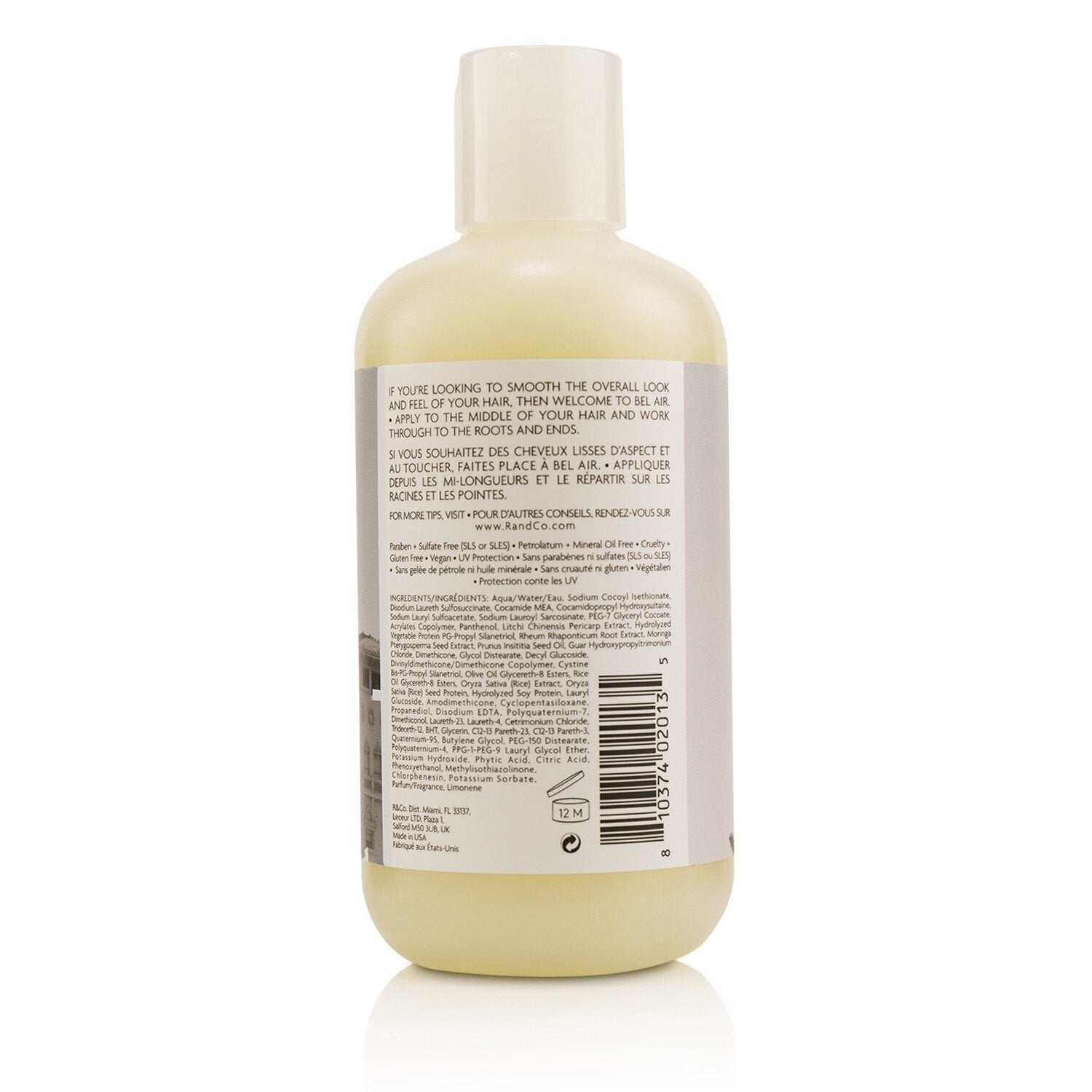 R+Co Bel Air Smoothing Shampoo  241ml/8.5oz