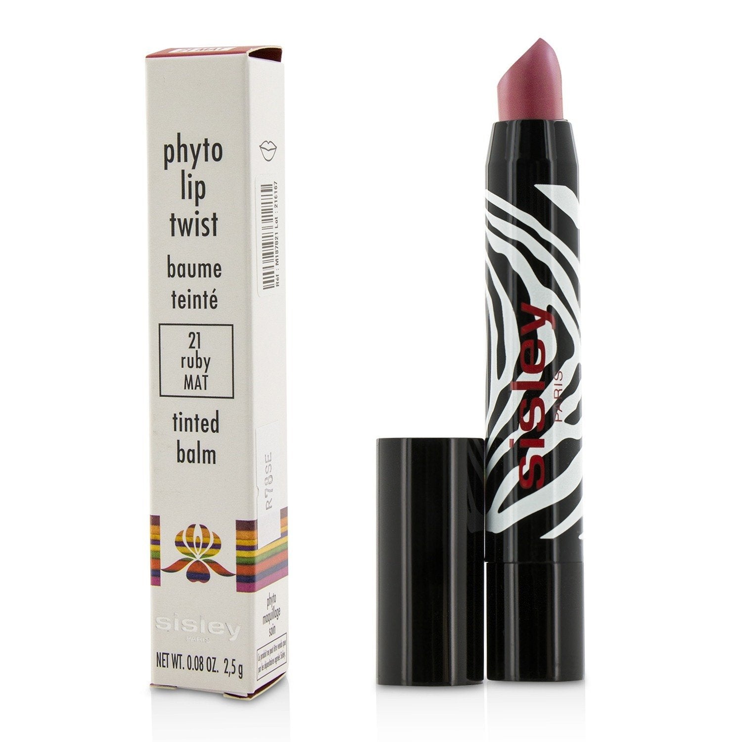 Sisley Phyto Lip Twist - # 21 Ruby Mat  2.5g/0.08oz