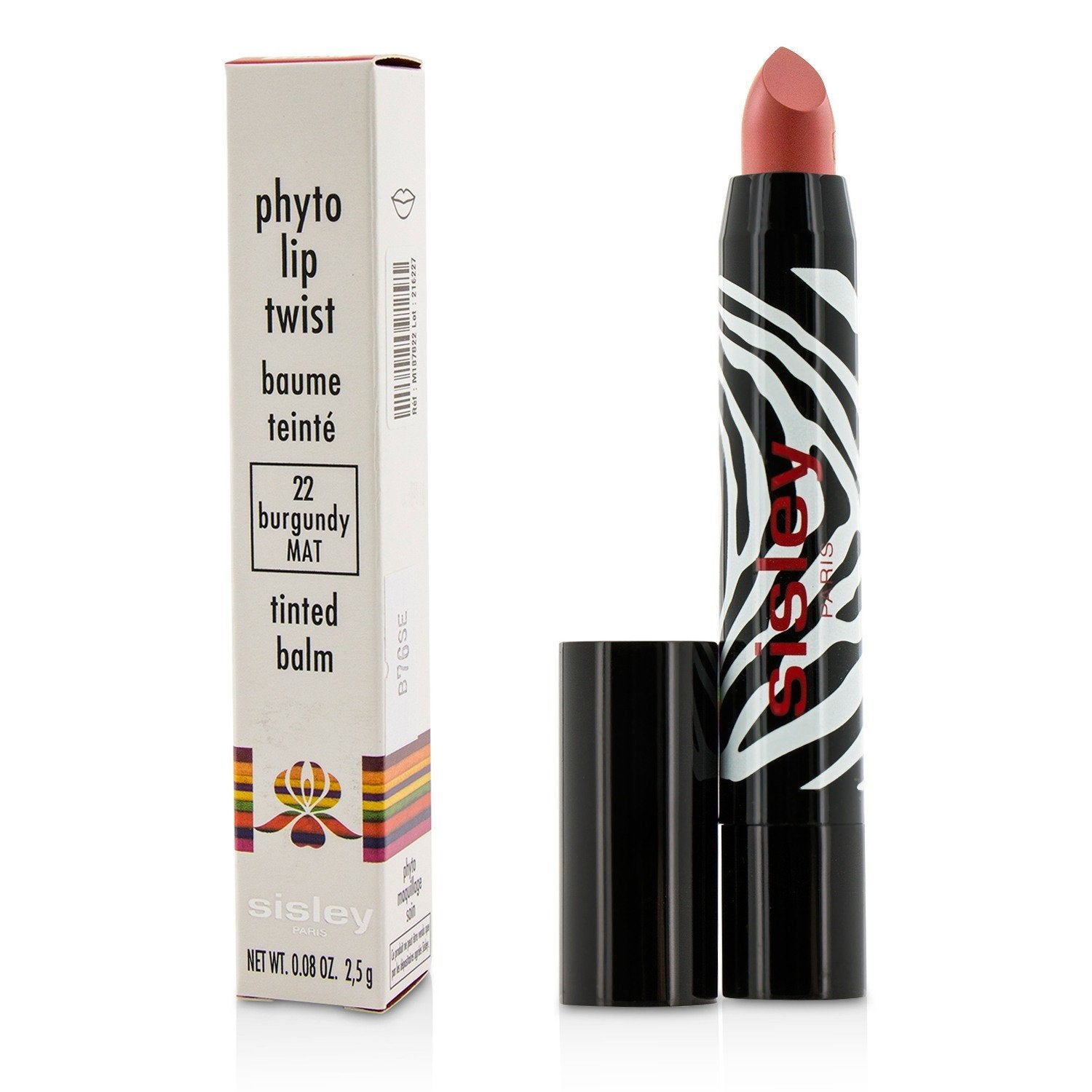 Sisley Phyto Lip Twist - # 22 Burgundy Mat  2.5g/0.08oz